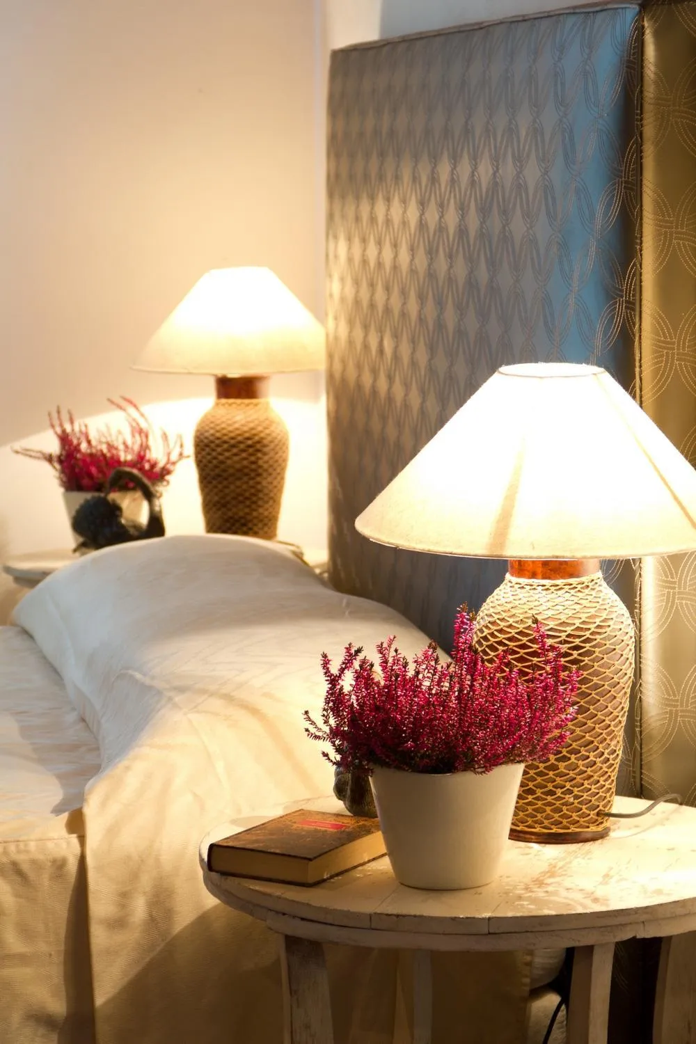 Decorative detail, Bed in Fattoria San Lorenzo