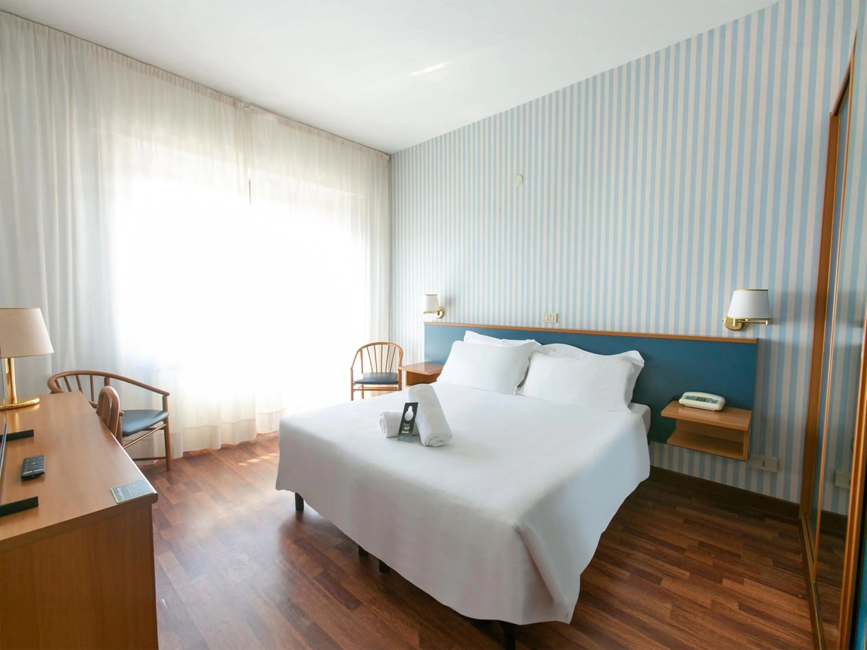 Bed in B&B HOTEL Riviera Celle Ligure