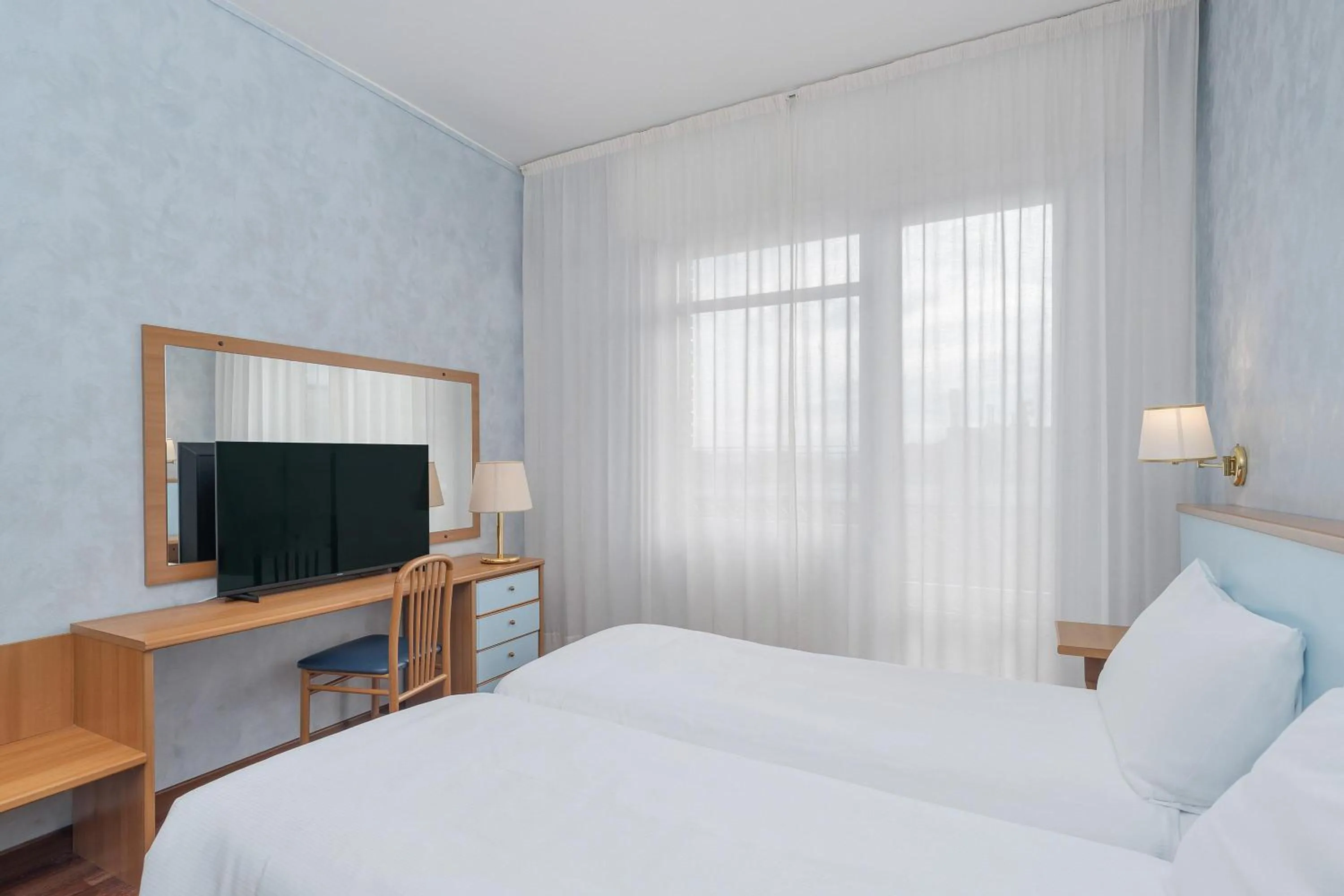 Photo of the whole room, Bed in B&B HOTEL Riviera Celle Ligure