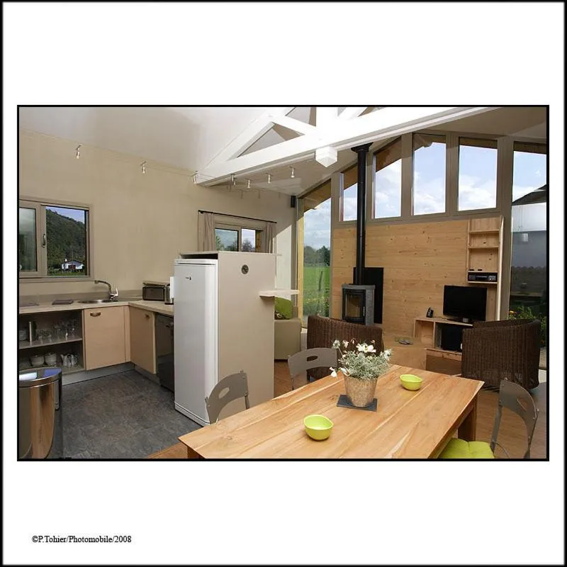 Kitchen or kitchenette in Narbaitz Vacances