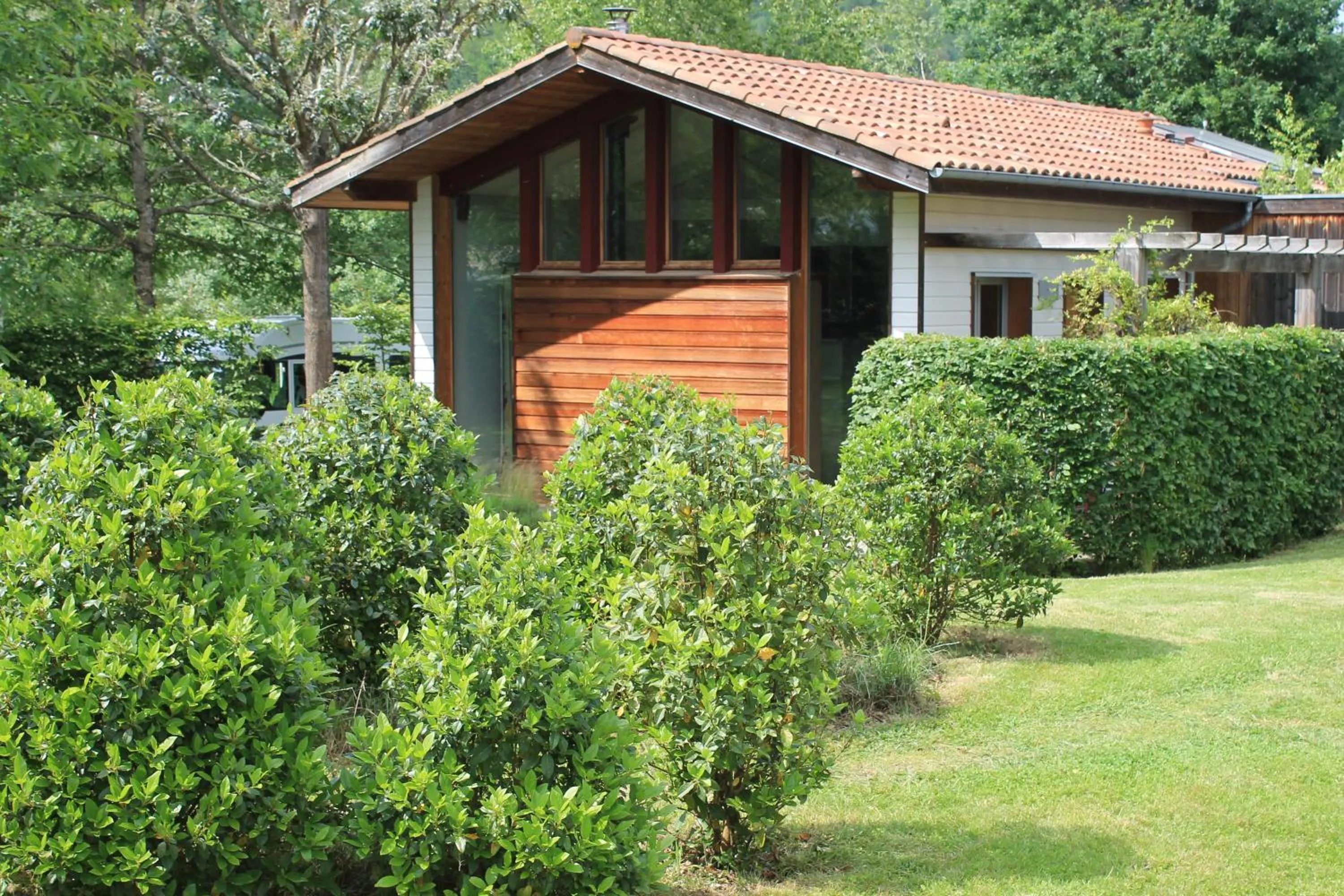 Garden in Narbaitz Vacances