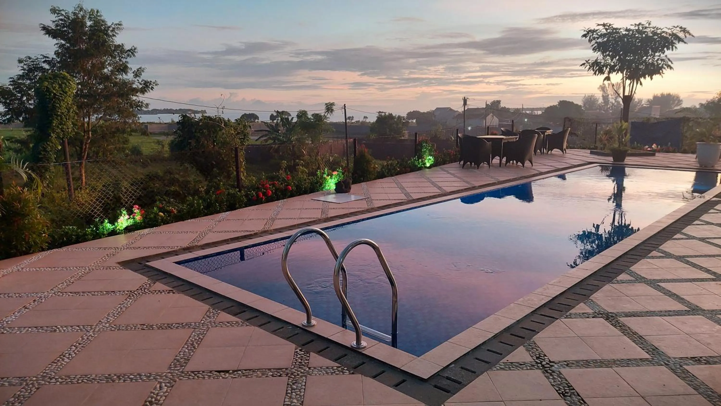 Swimming pool in Garden House Jepara