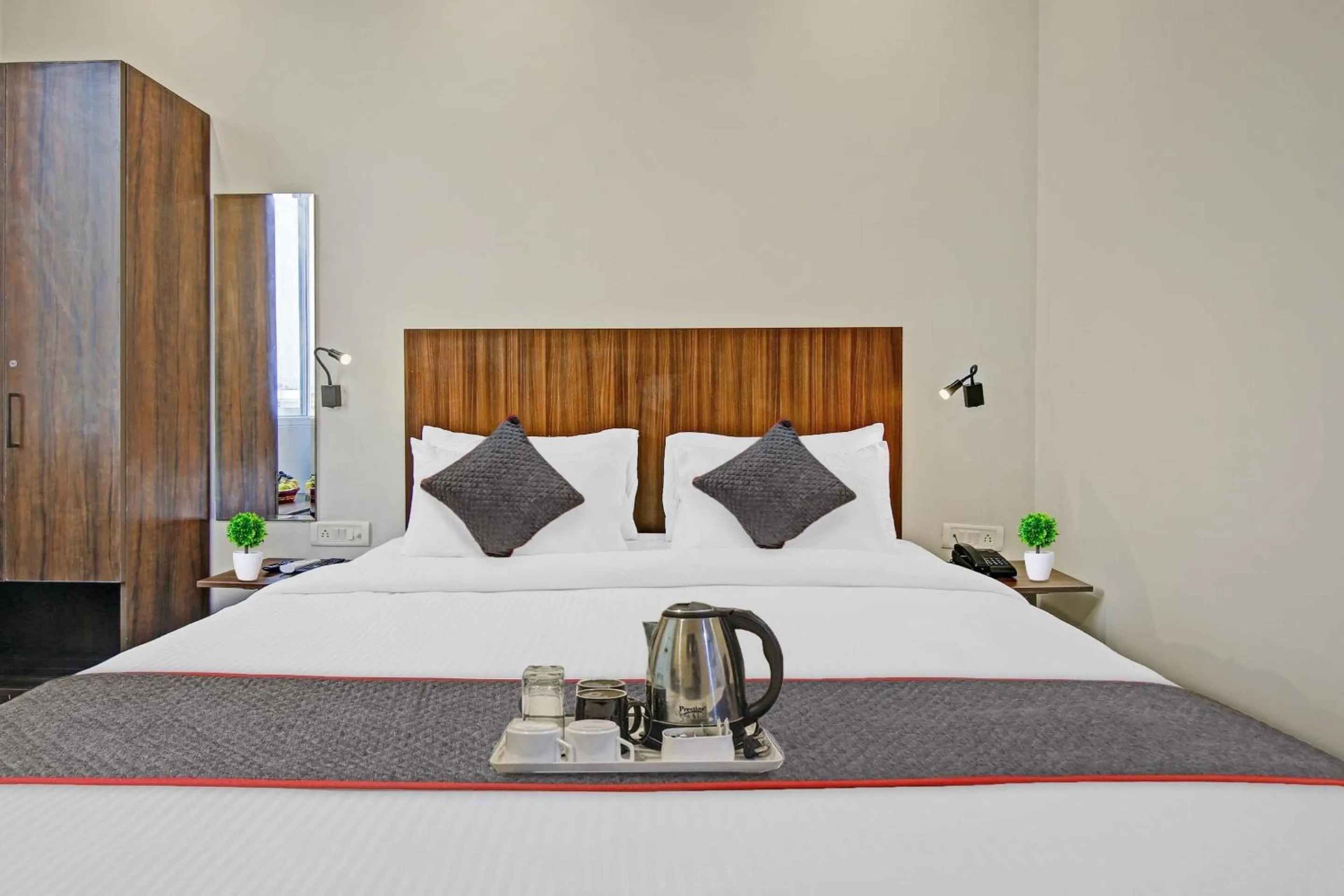 Bedroom, Bed in Townhouse Golden Frame