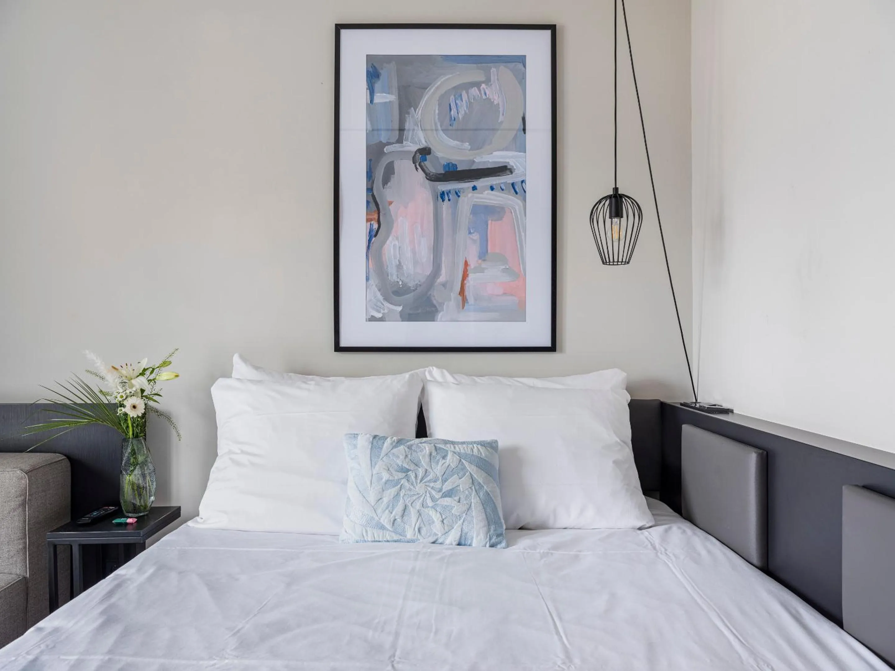 Bed in Numa Frankfurt Bloc