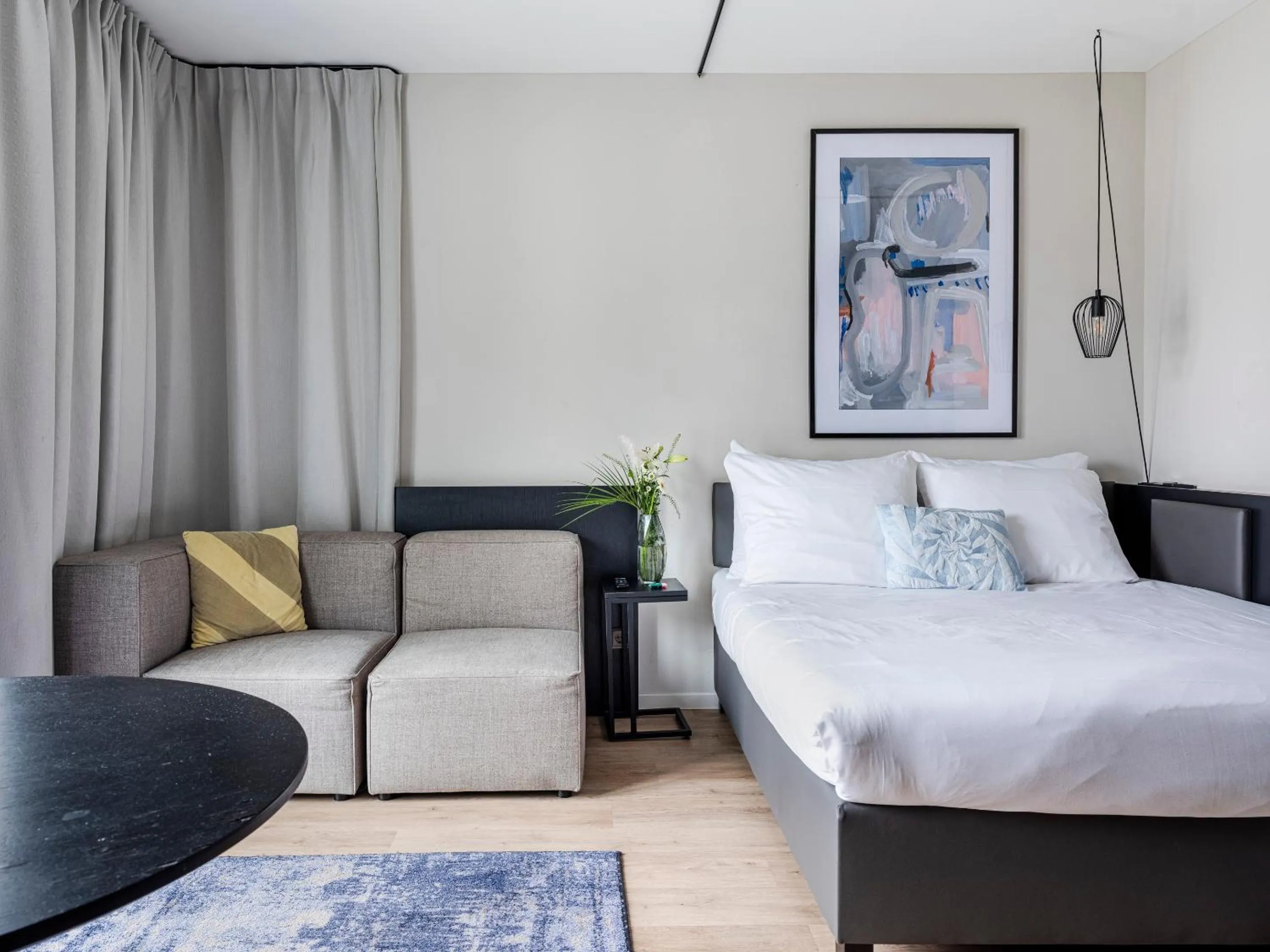 Bed in Numa Frankfurt Bloc