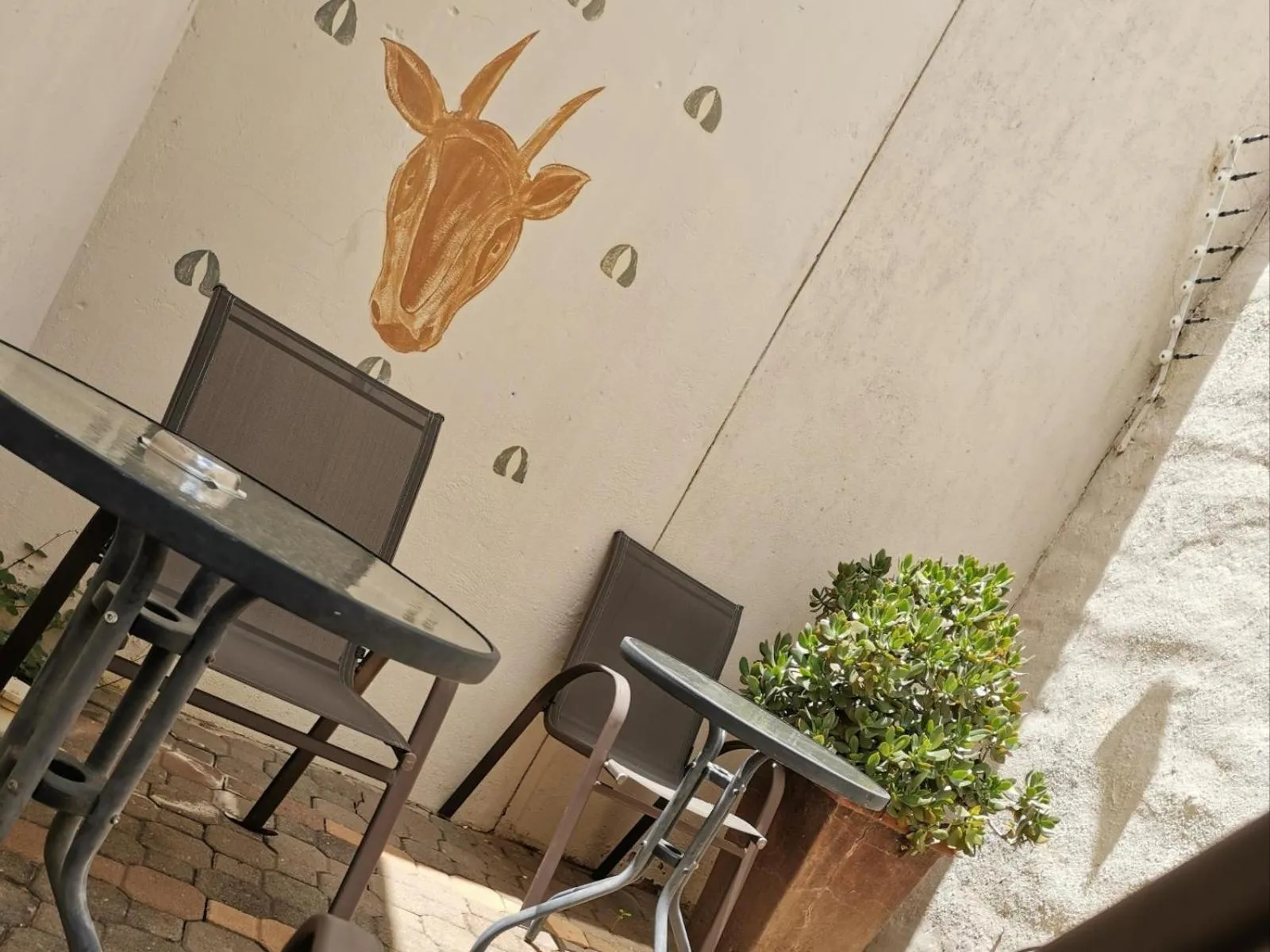 Patio in Londiningi Guesthouse