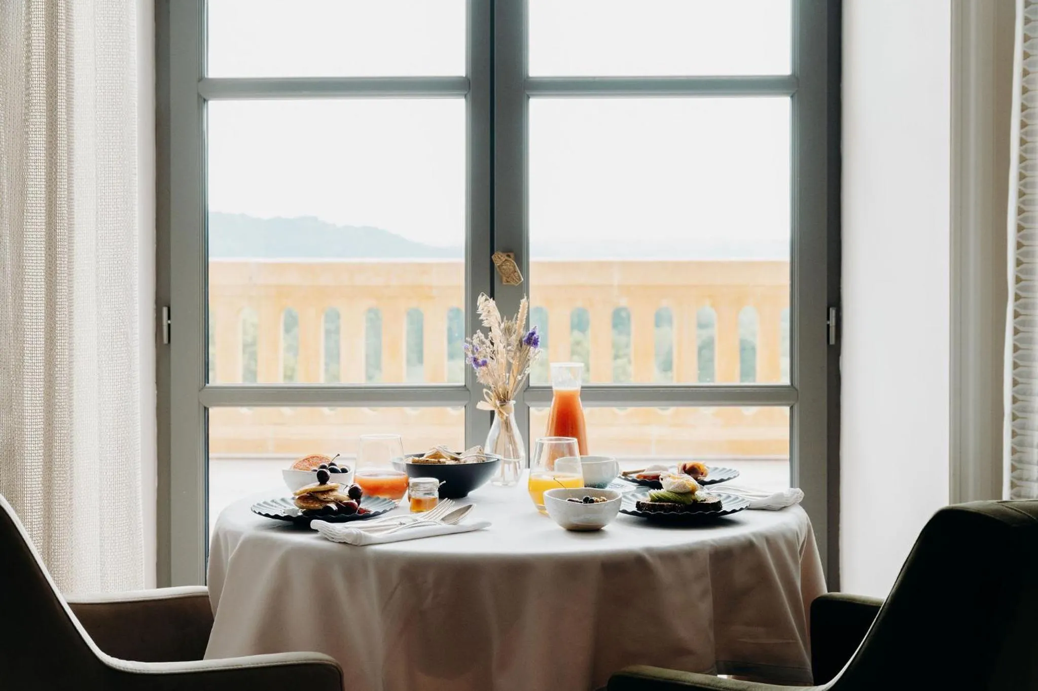 Breakfast in Domaine de Rochebois & Spa Nuxe