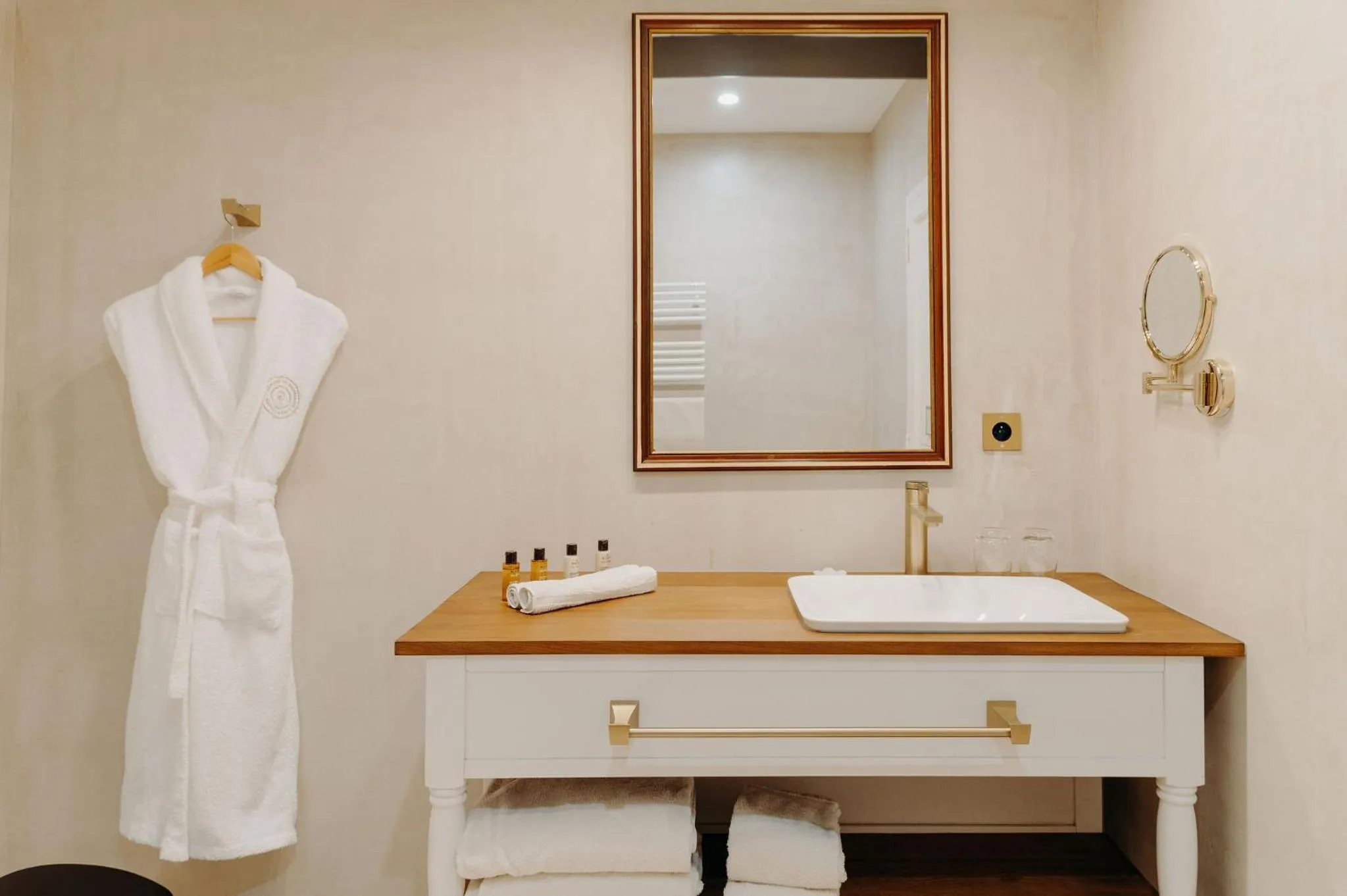 Bathroom in Domaine de Rochebois & Spa Nuxe