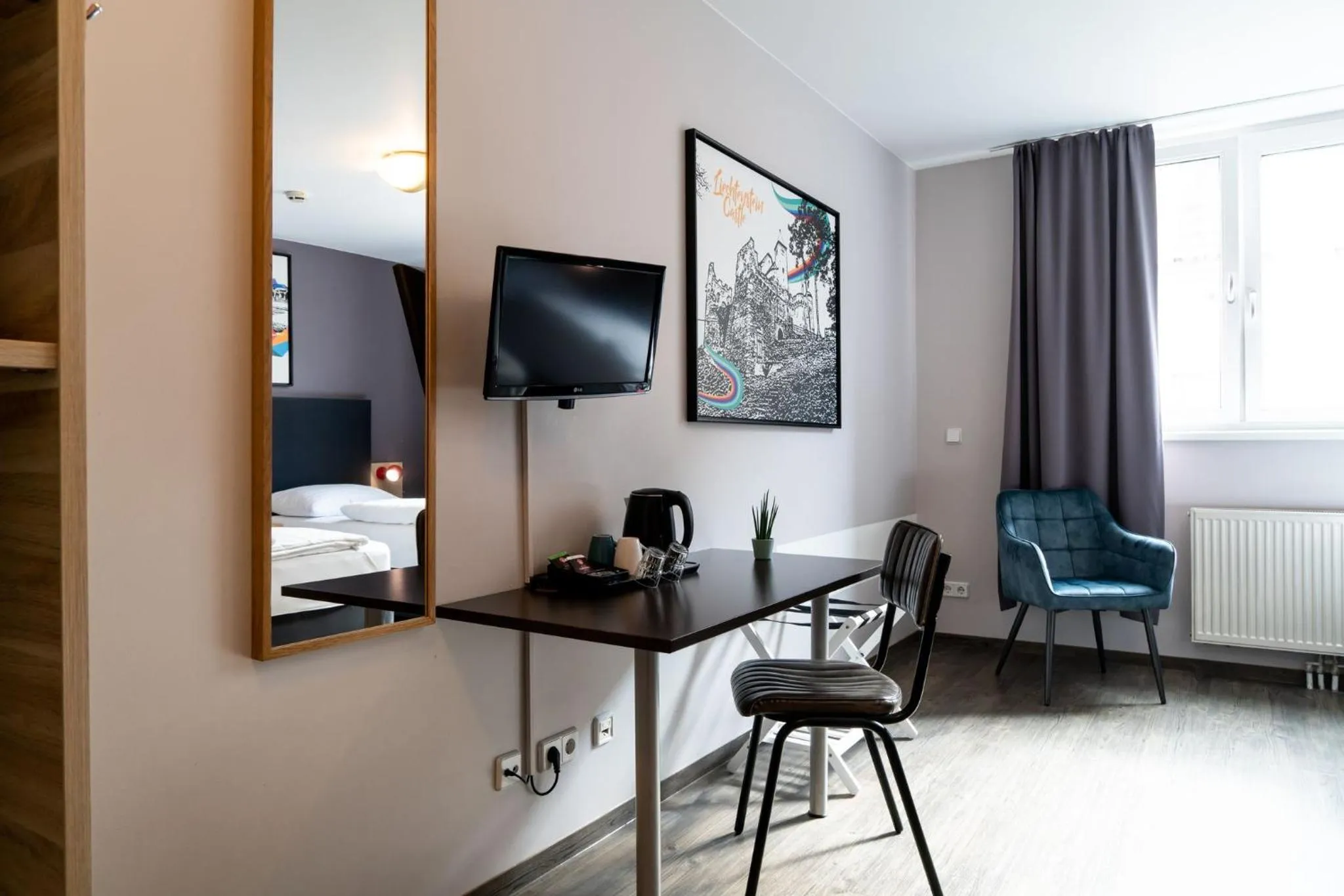 TV and multimedia in St Christopher's Inn Vienna