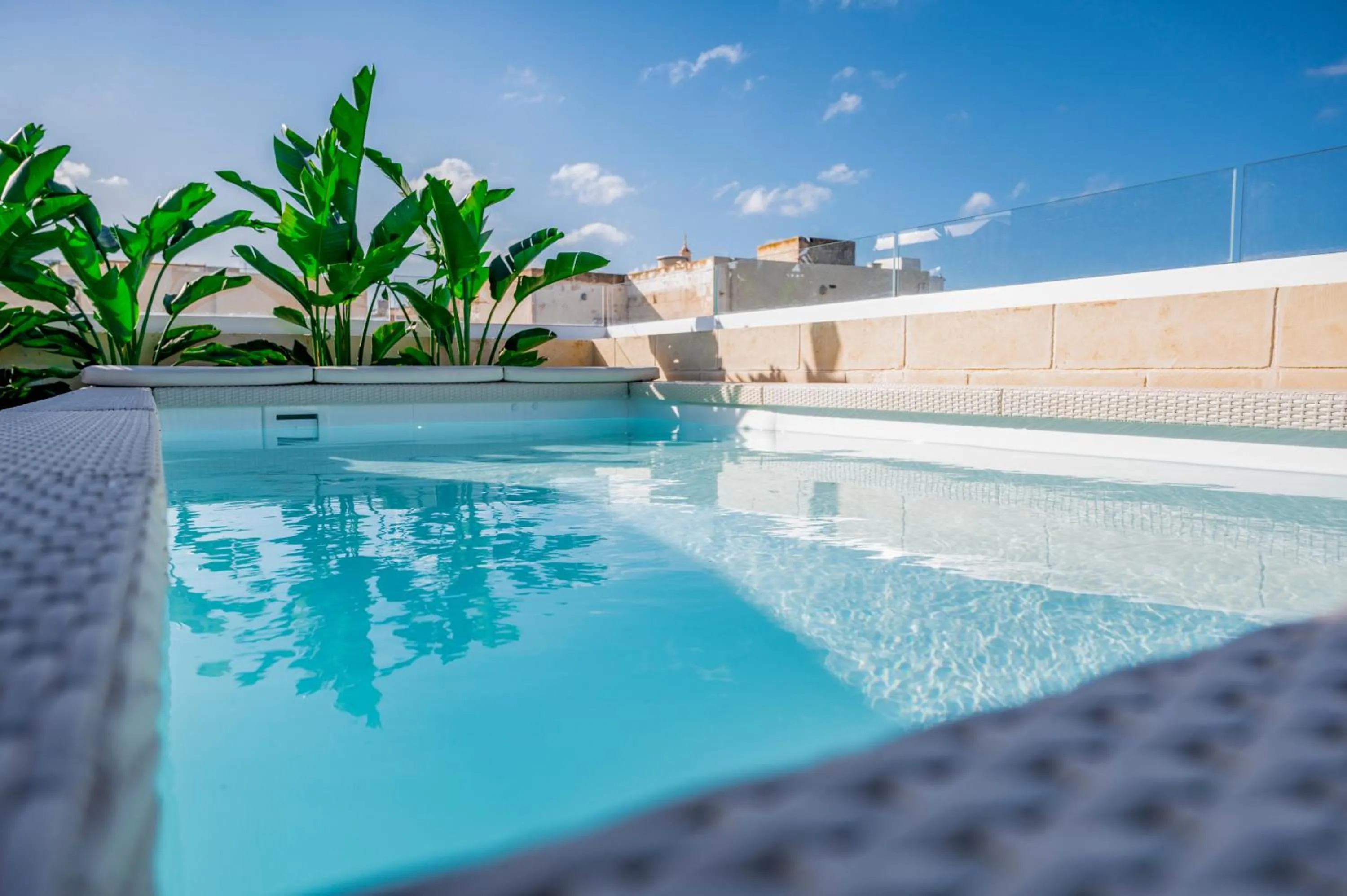 Pool view in Townhouse17 Boutique Bed & Breakfast