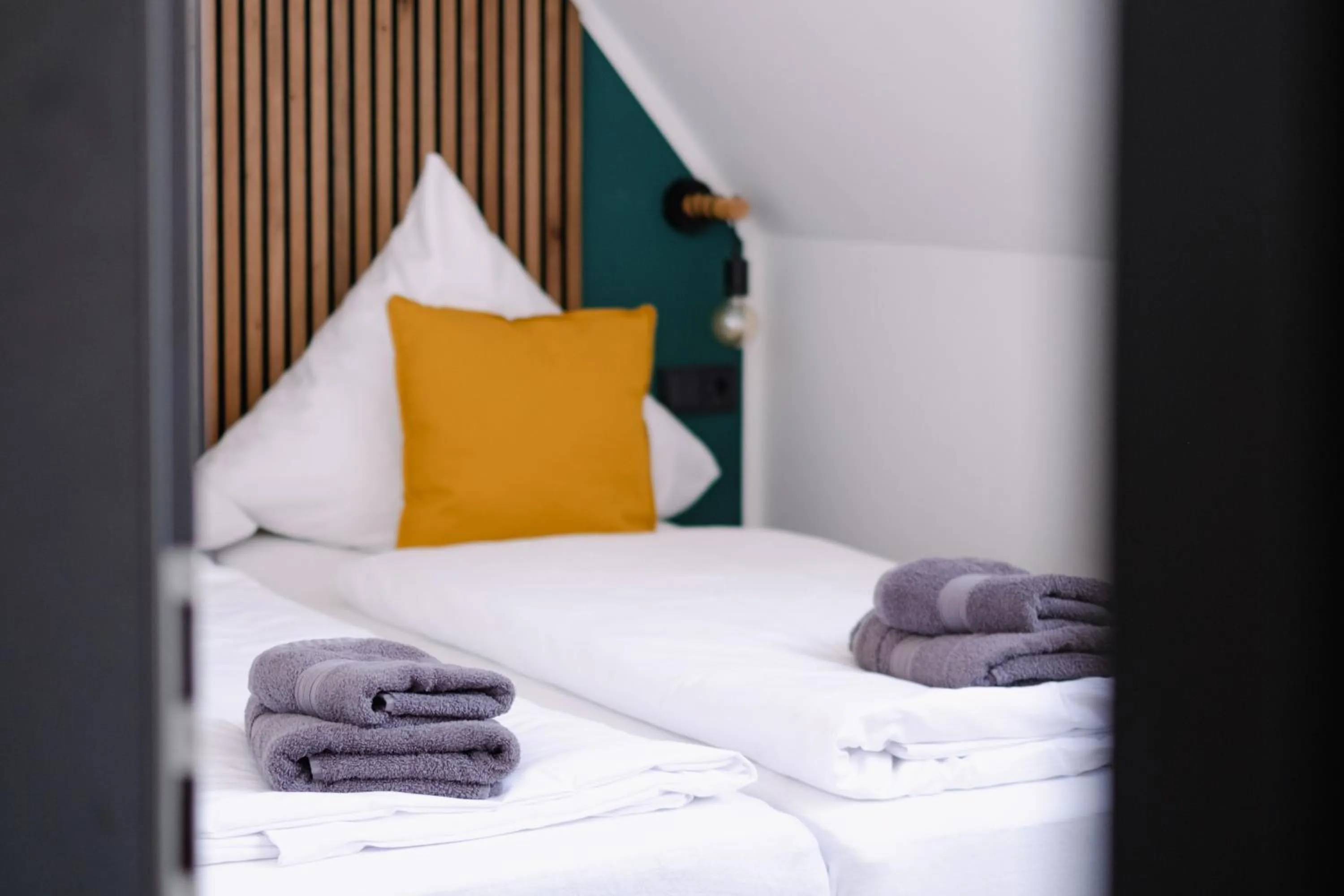 Bedroom, Bed in Alex & Rine - Pension Zum Alten Strom