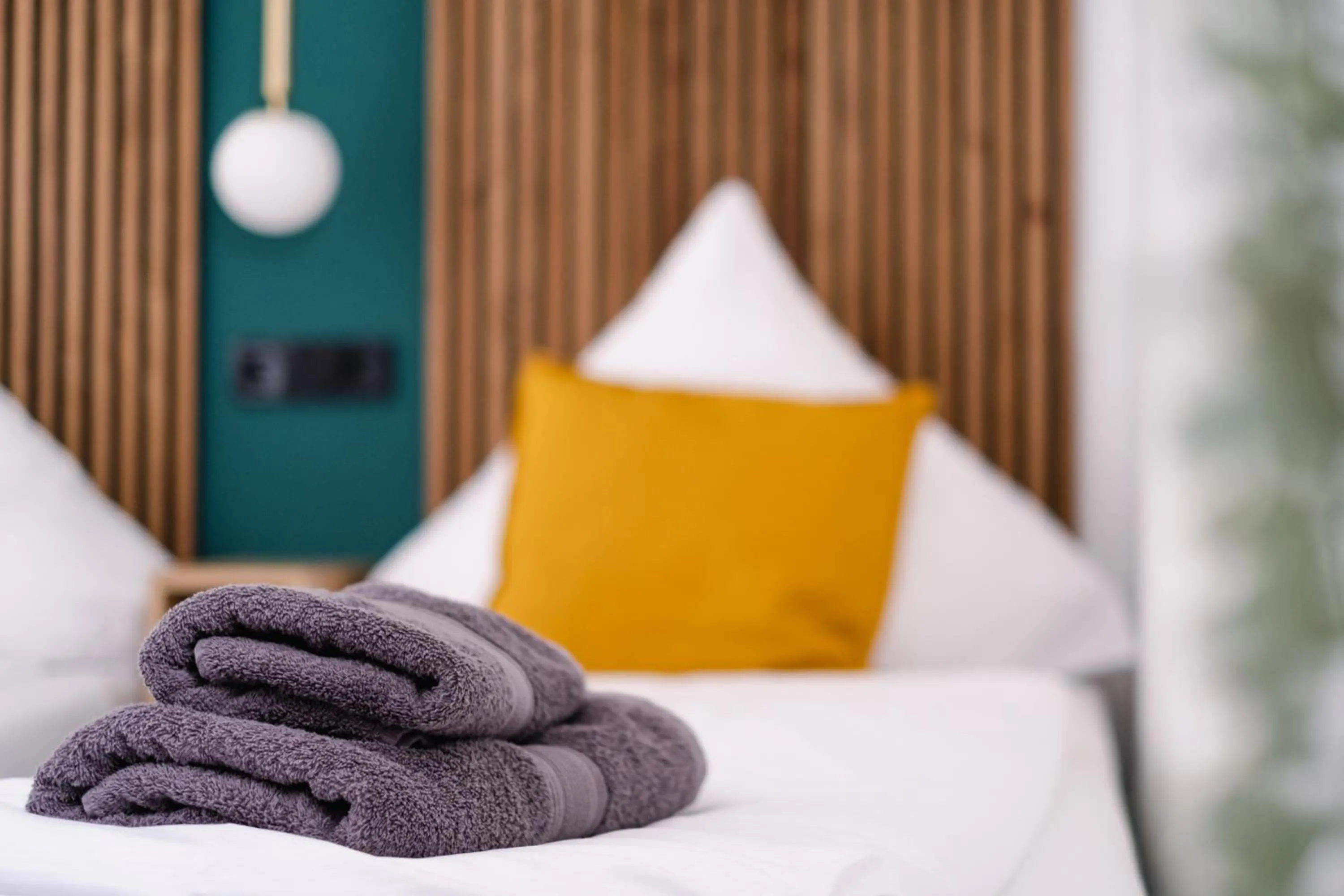 Bed in Alex & Rine - Pension Zum Alten Strom