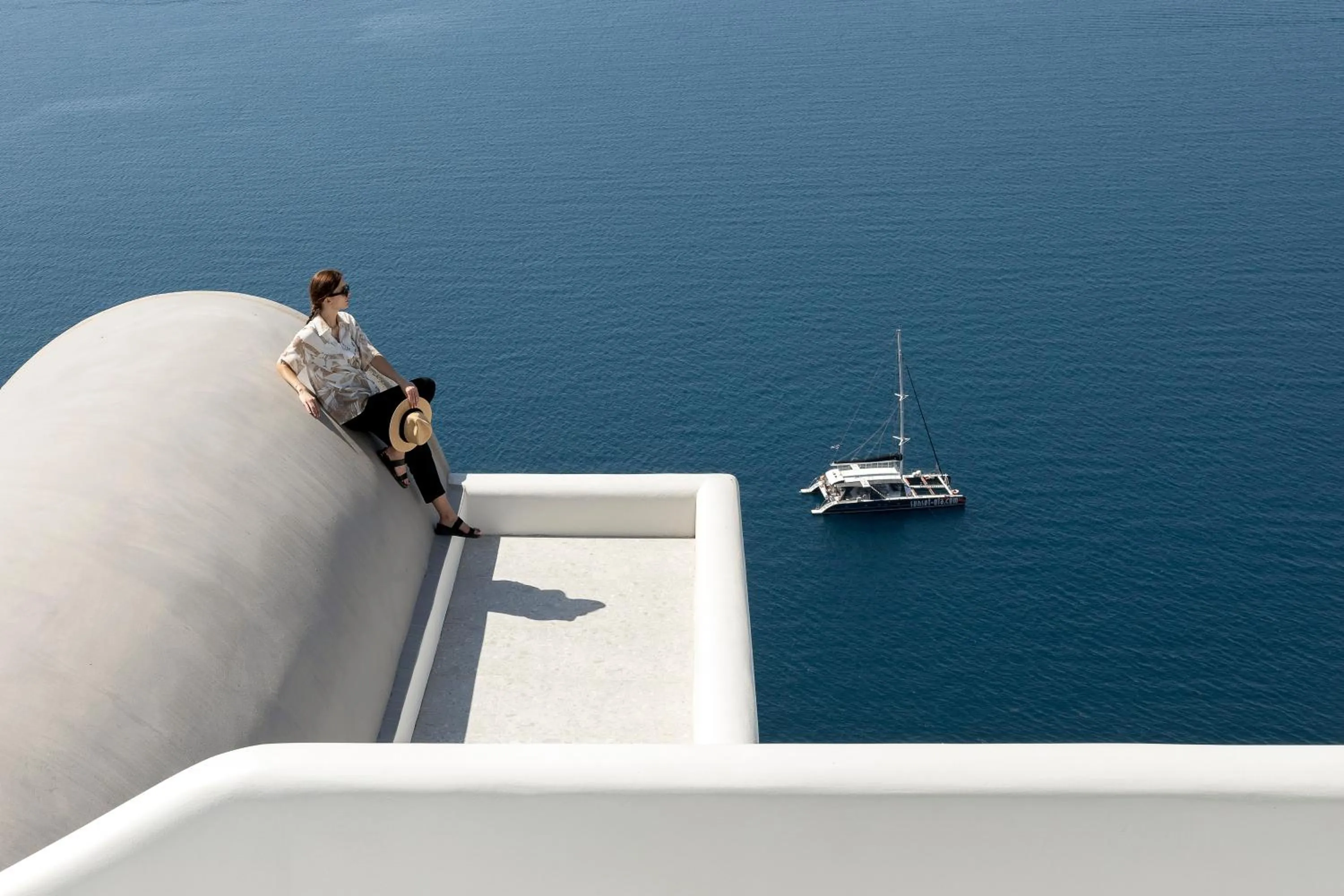 Sea view in Hom Santorini