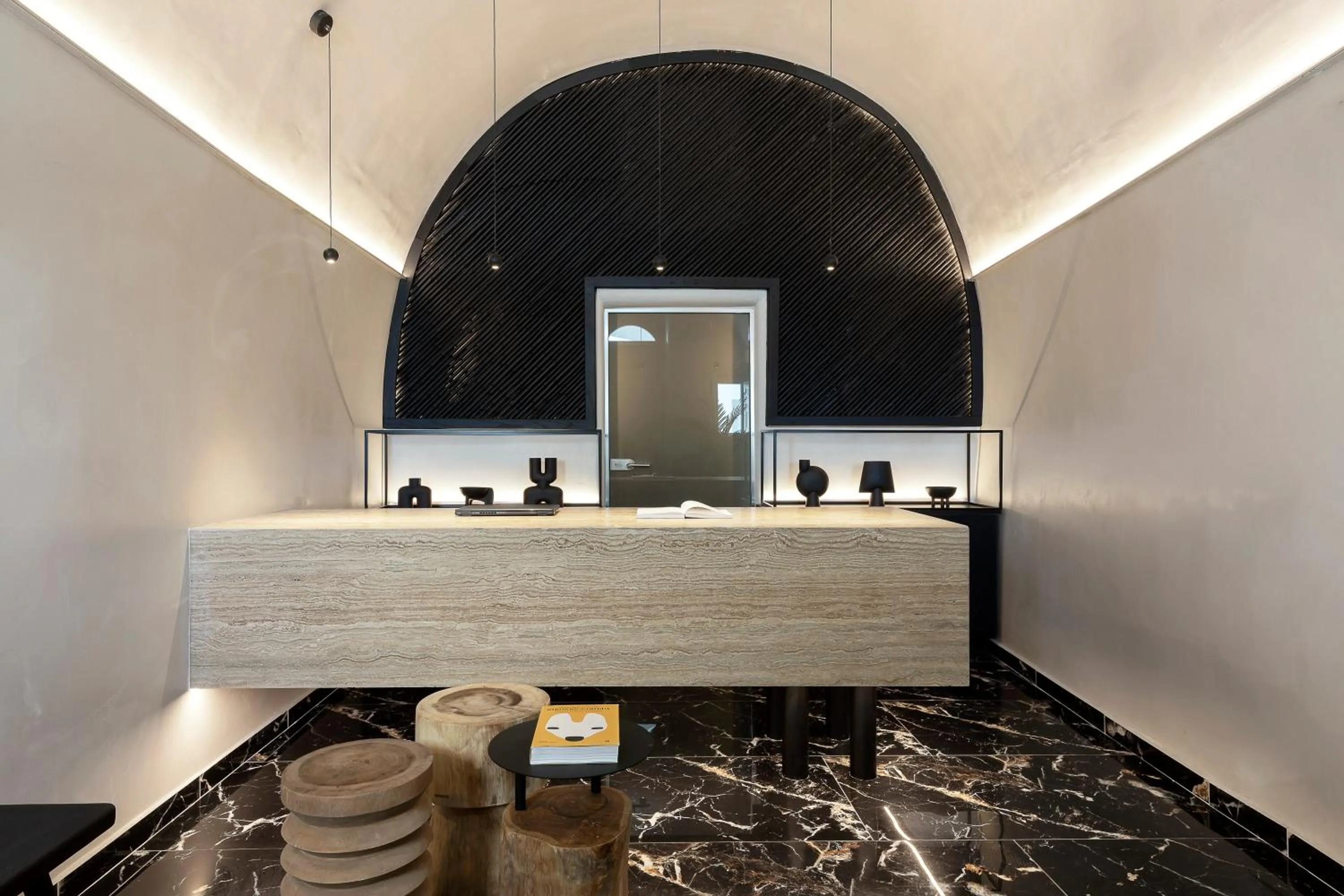 Lobby or reception in Hom Santorini