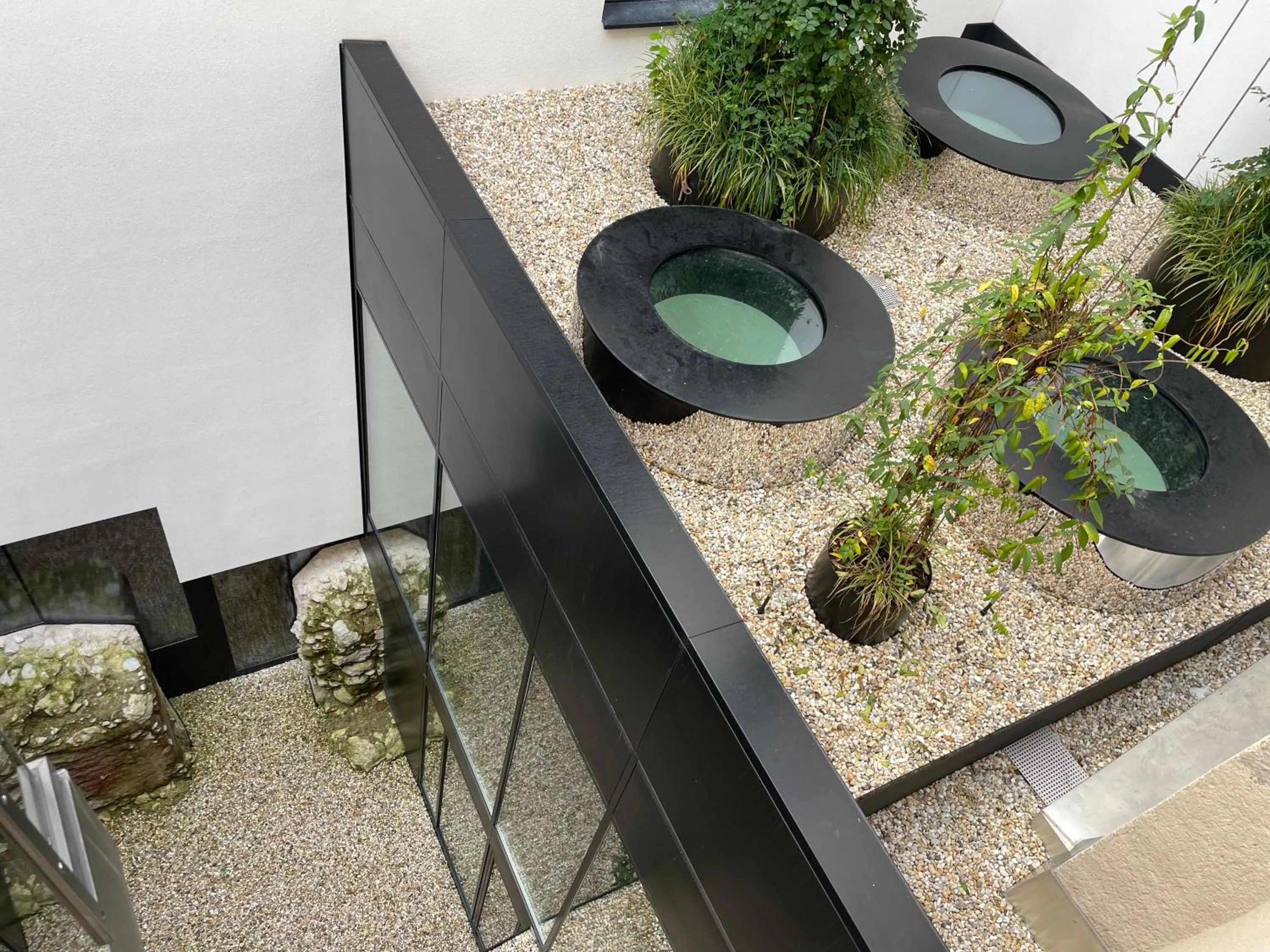 Inner courtyard view in Platzhirsch Kufstein