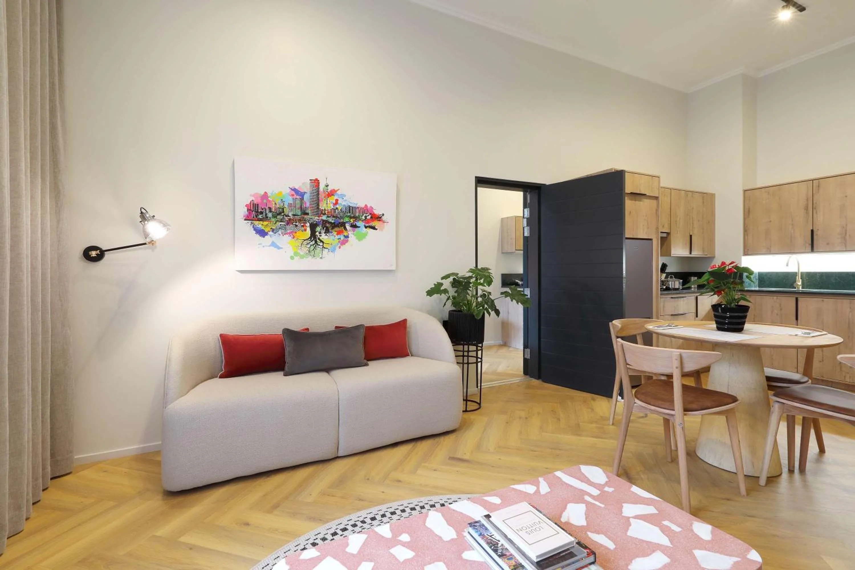 Photo of the whole room in Hyatt House Johannesburg Rosebank