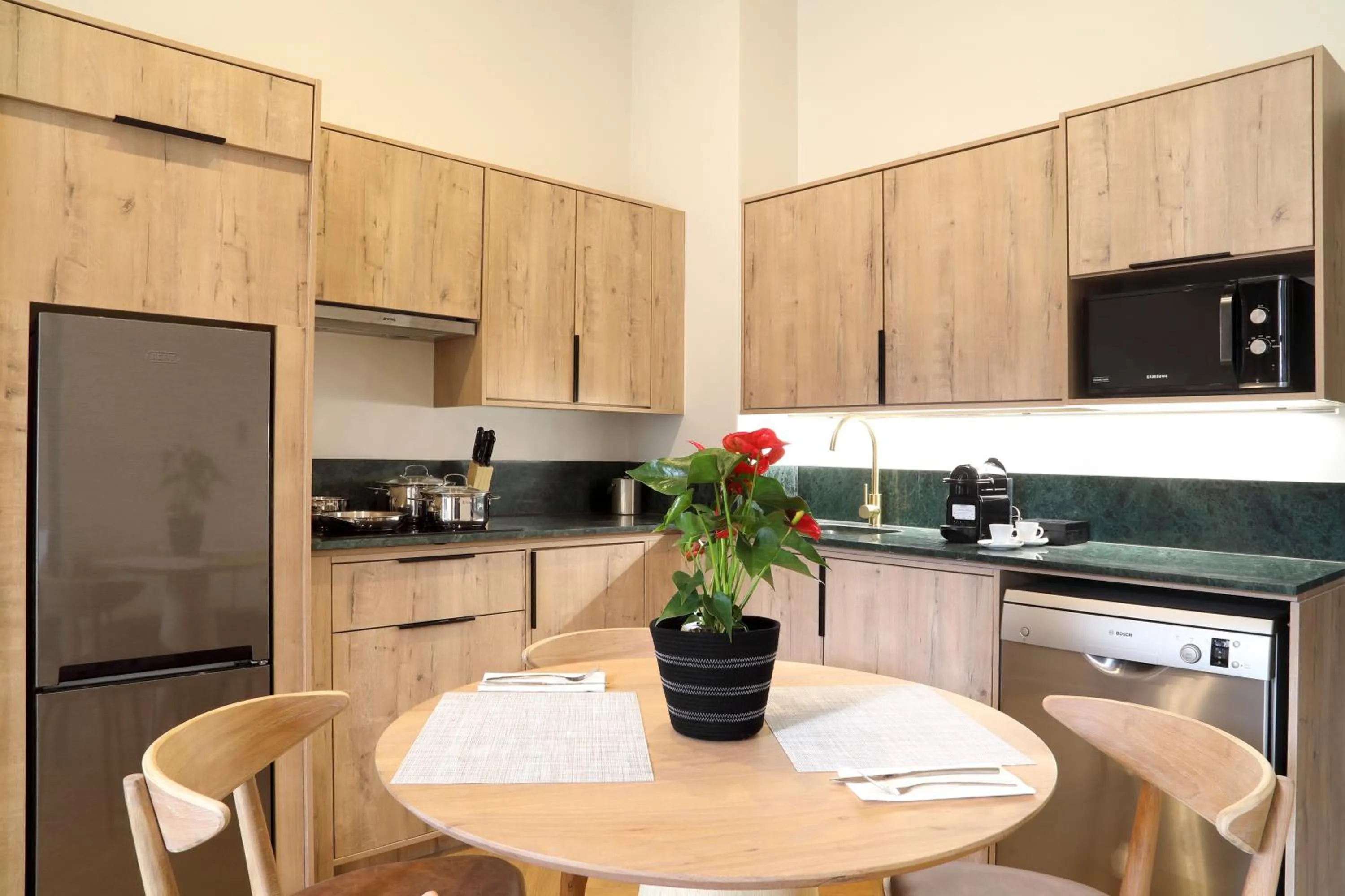 Kitchen or kitchenette in Hyatt House Johannesburg Rosebank