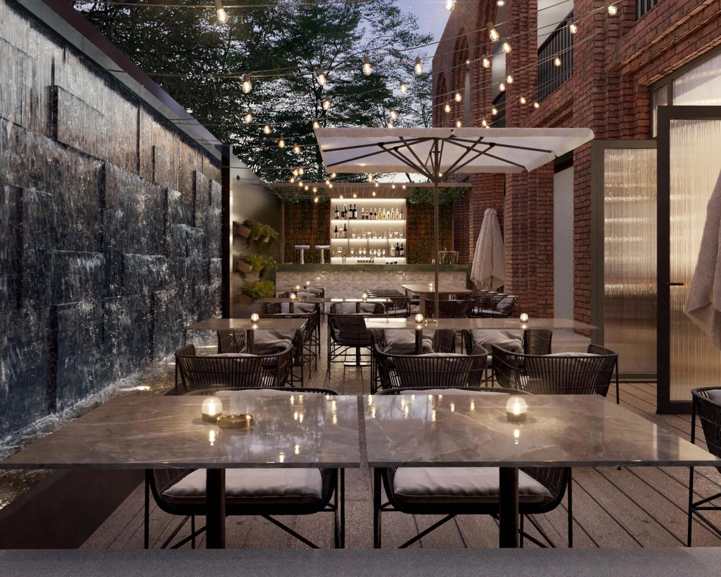 Restaurant/places to eat in Hyatt House Johannesburg Rosebank