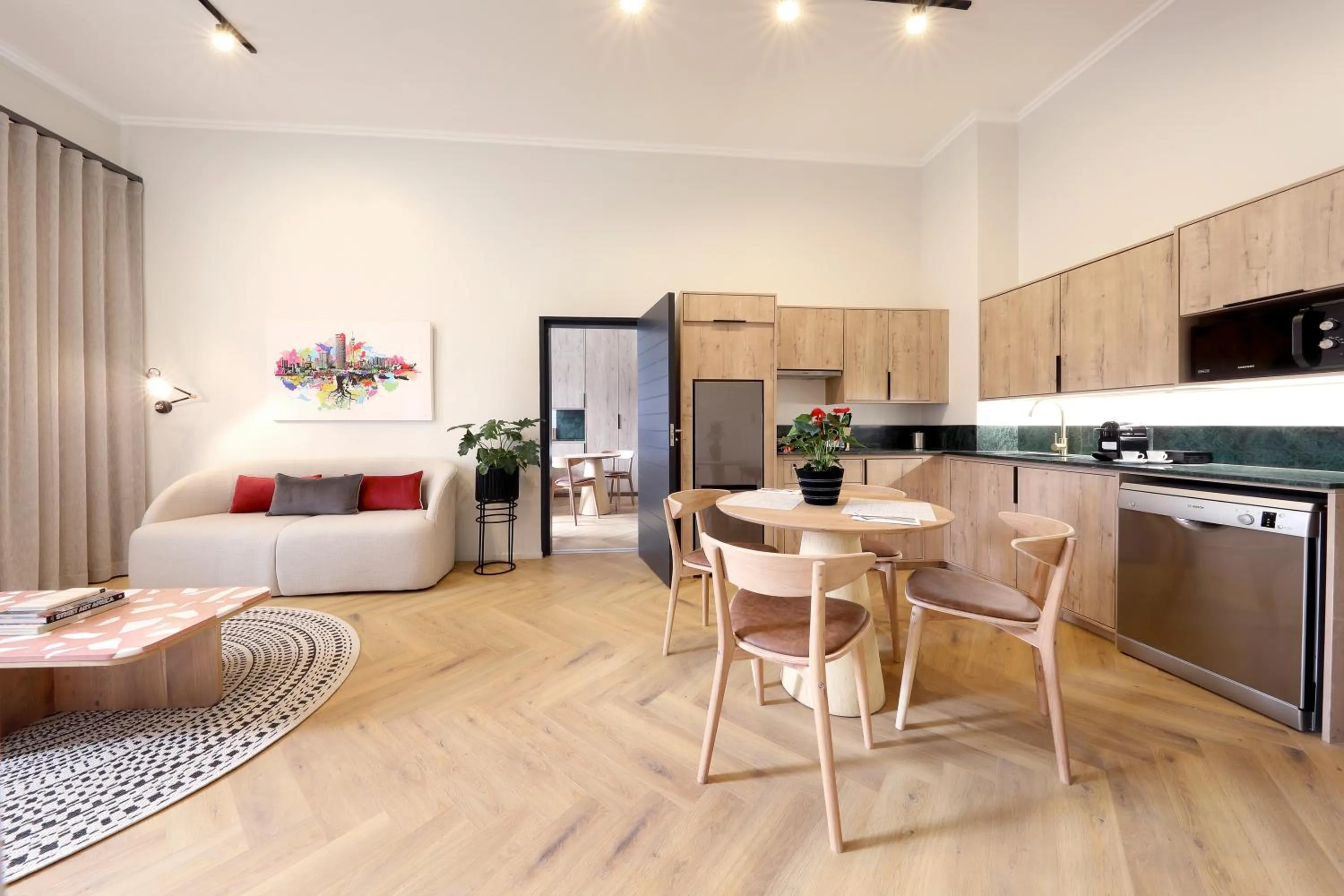 Kitchen or kitchenette in Hyatt House Johannesburg Rosebank