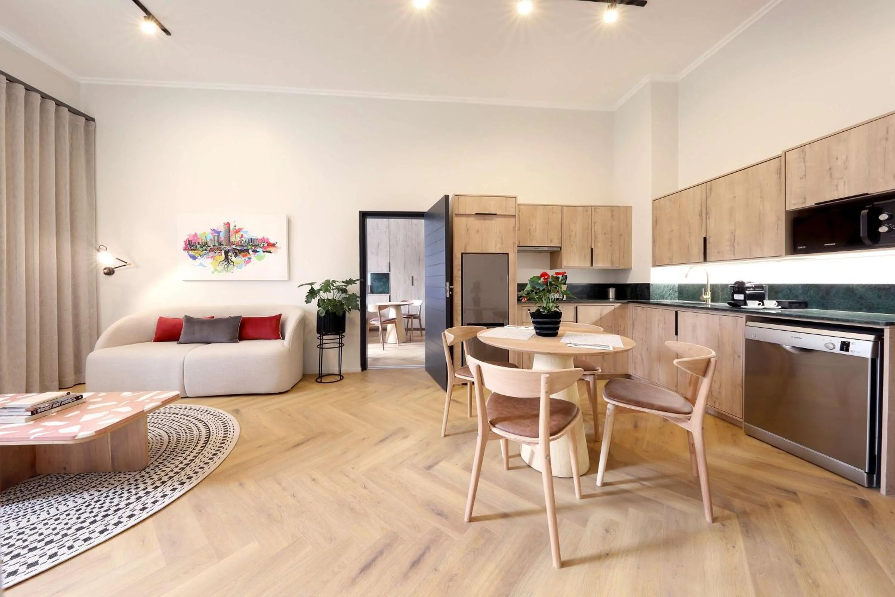 Photo of the whole room in Hyatt House Johannesburg Rosebank