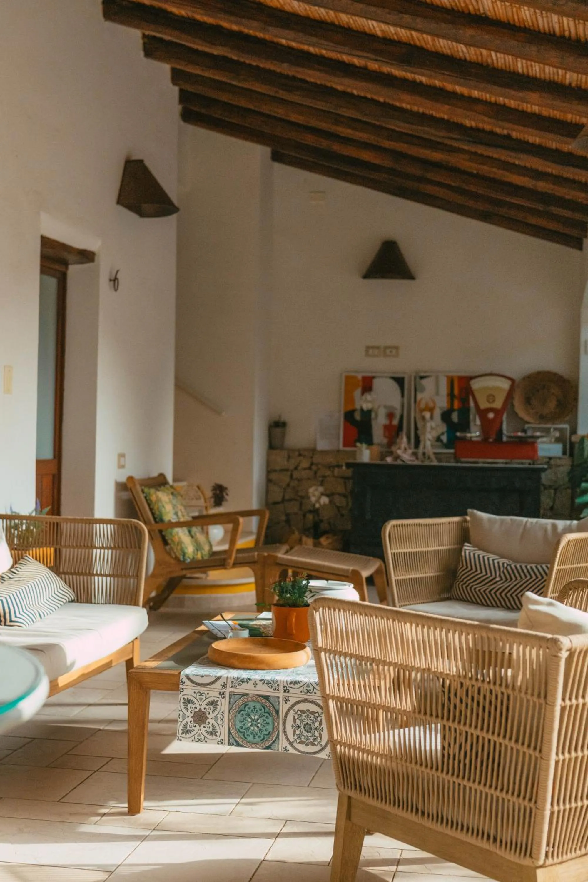 Seating area in Domu Elvira