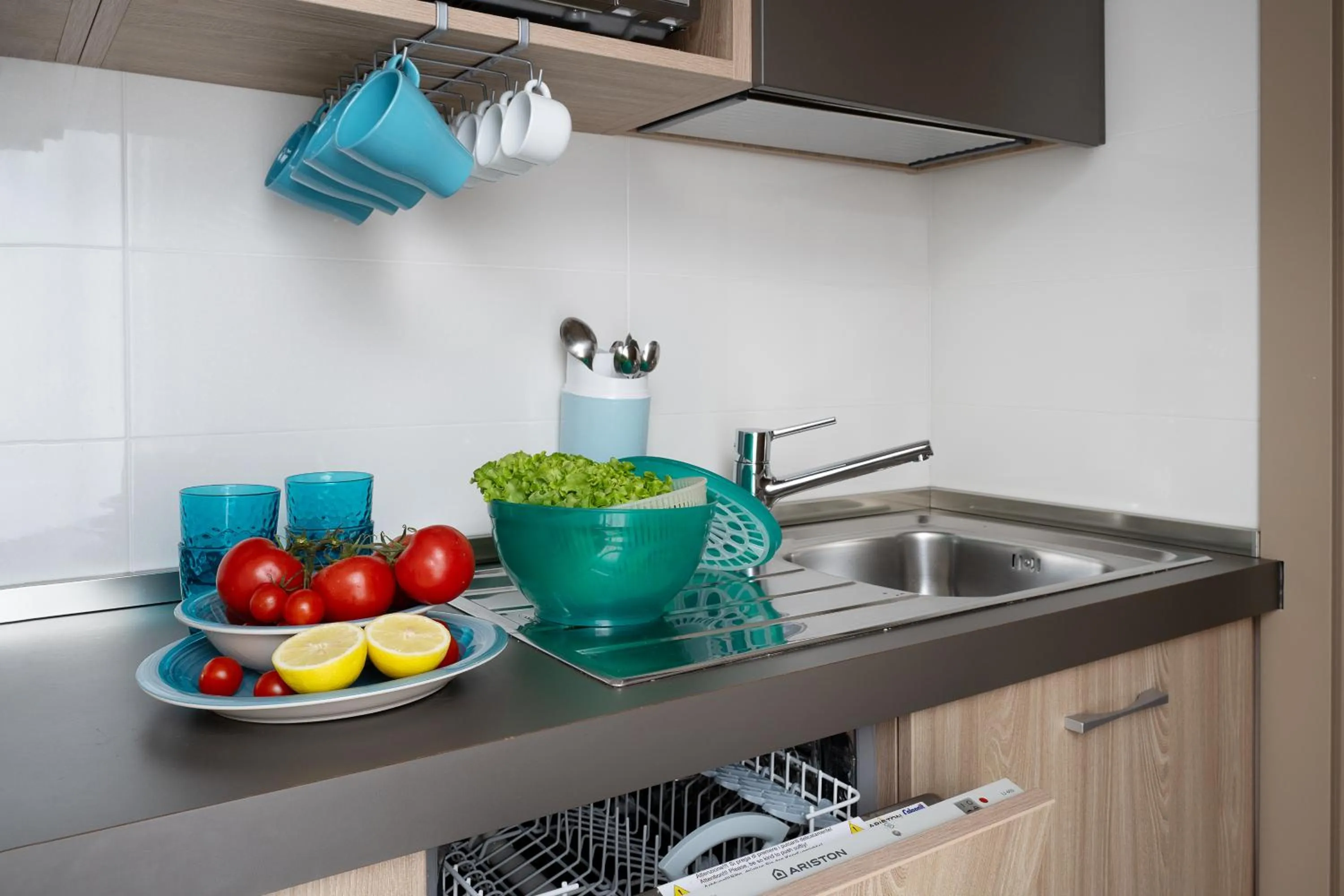 kitchen in Ambassador Suite Hotel