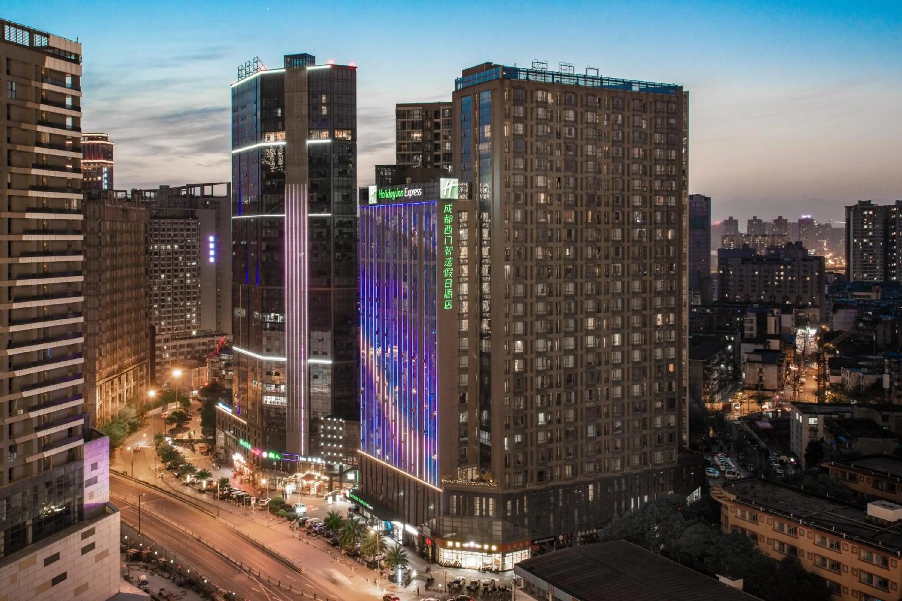 Property building in Holiday Inn Express Chengdu West Gate by IHG