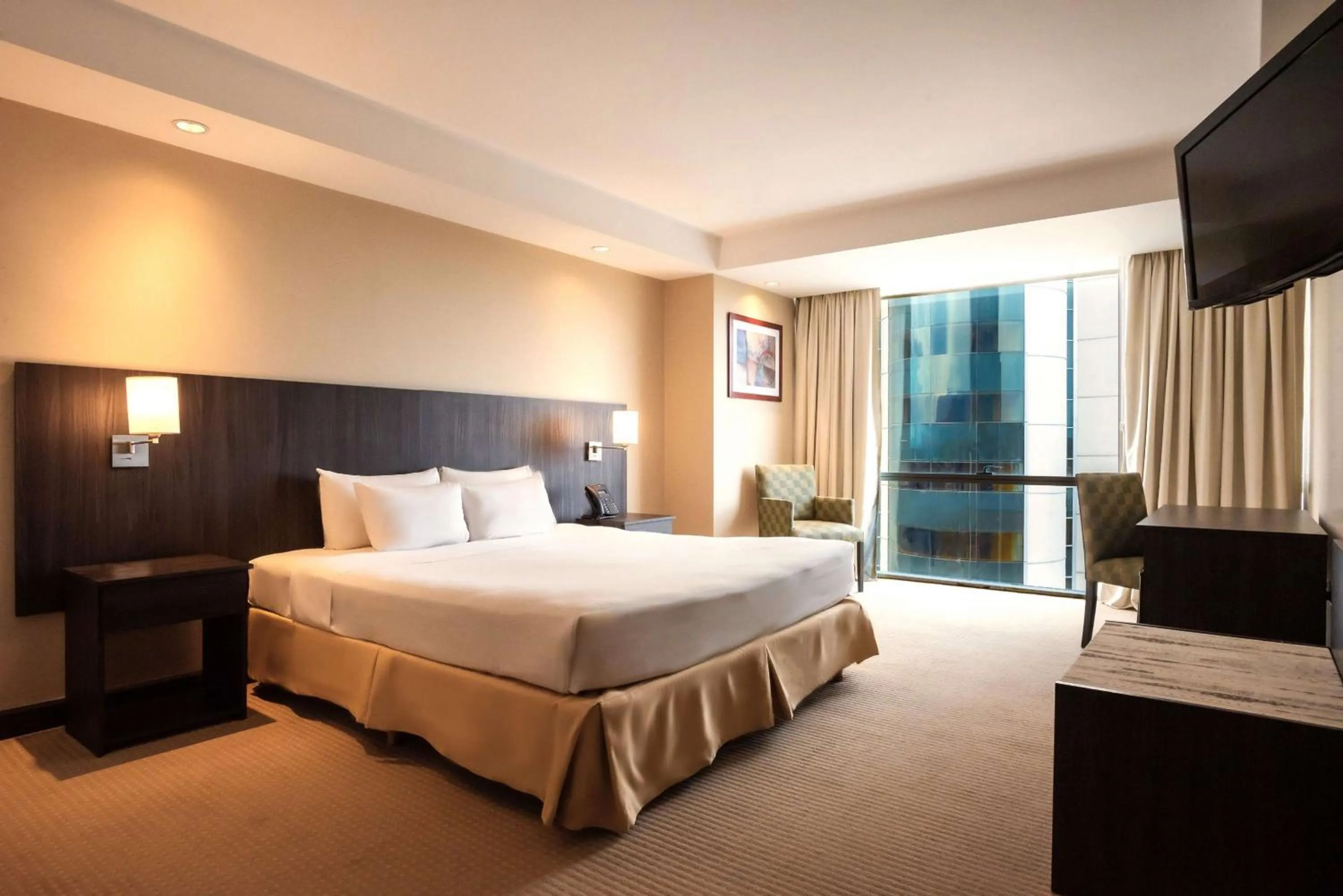 Bed in Hilton Mendoza