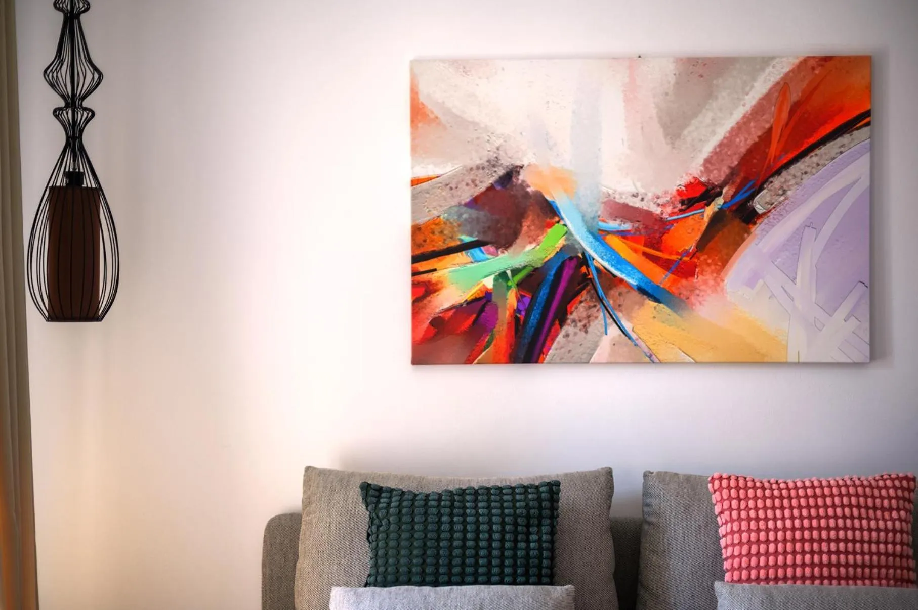 Decorative detail in Blue Sky House