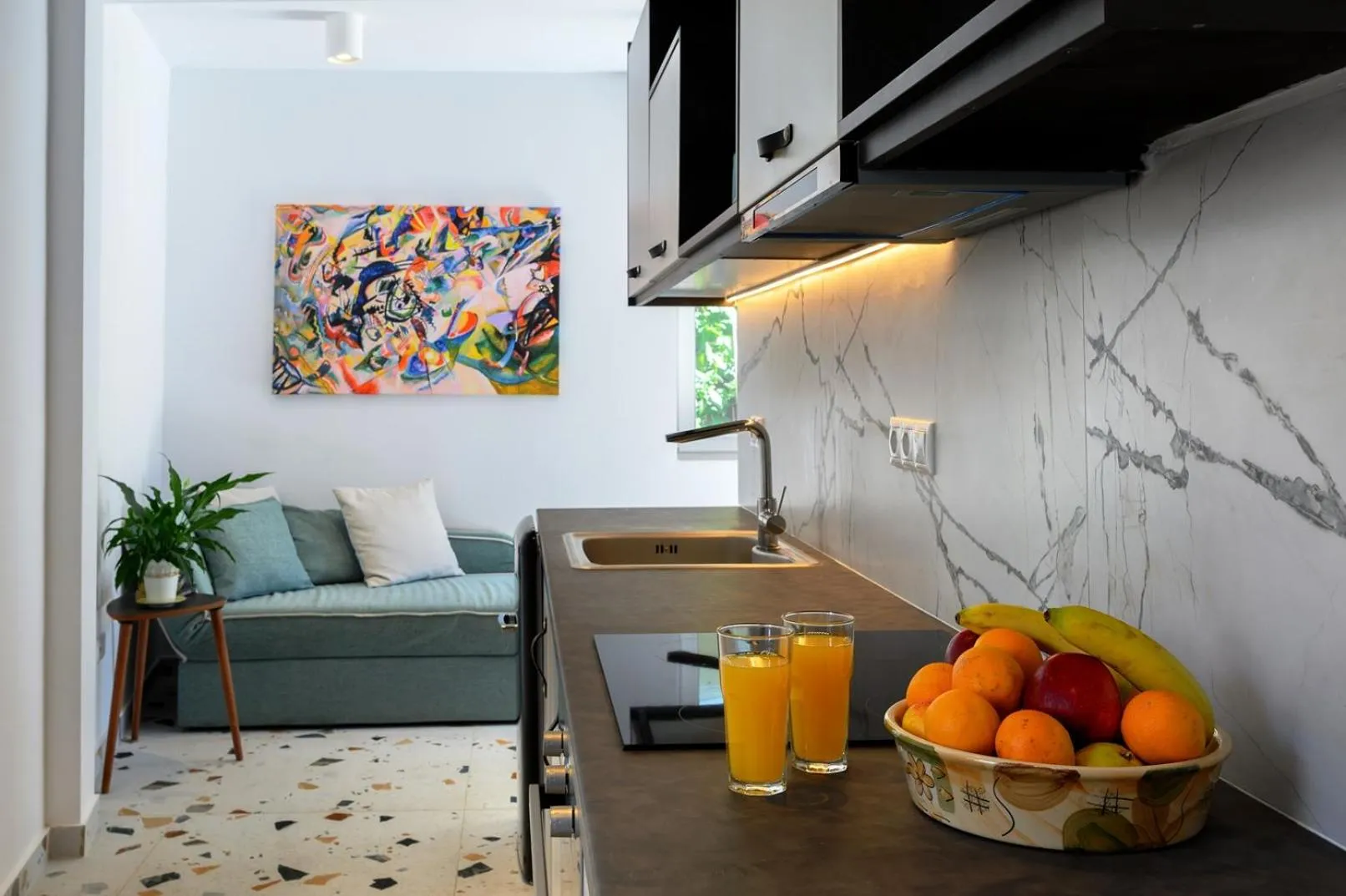 kitchen in Blue Sky House