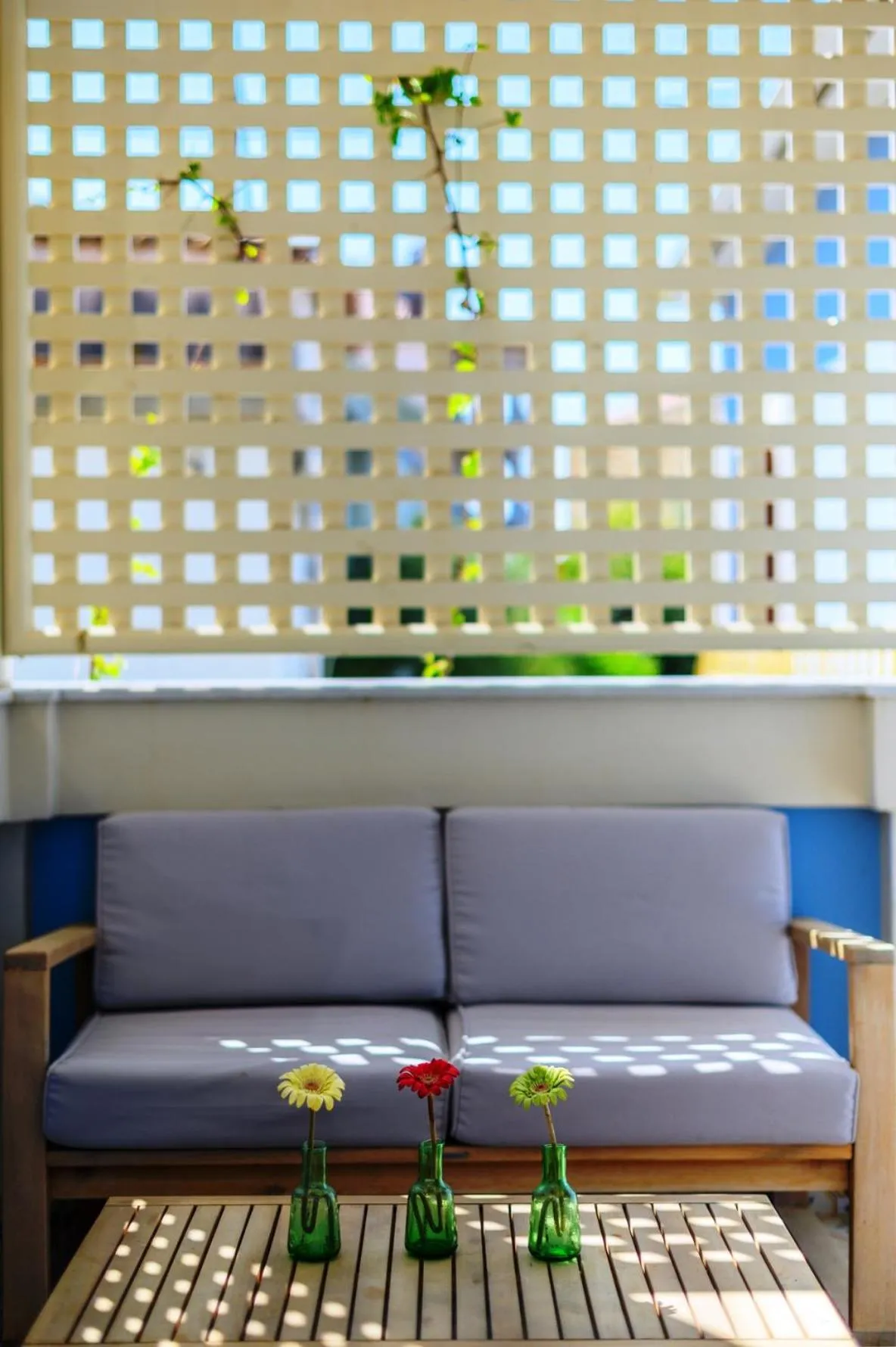 Balcony/Terrace in Blue Sky House