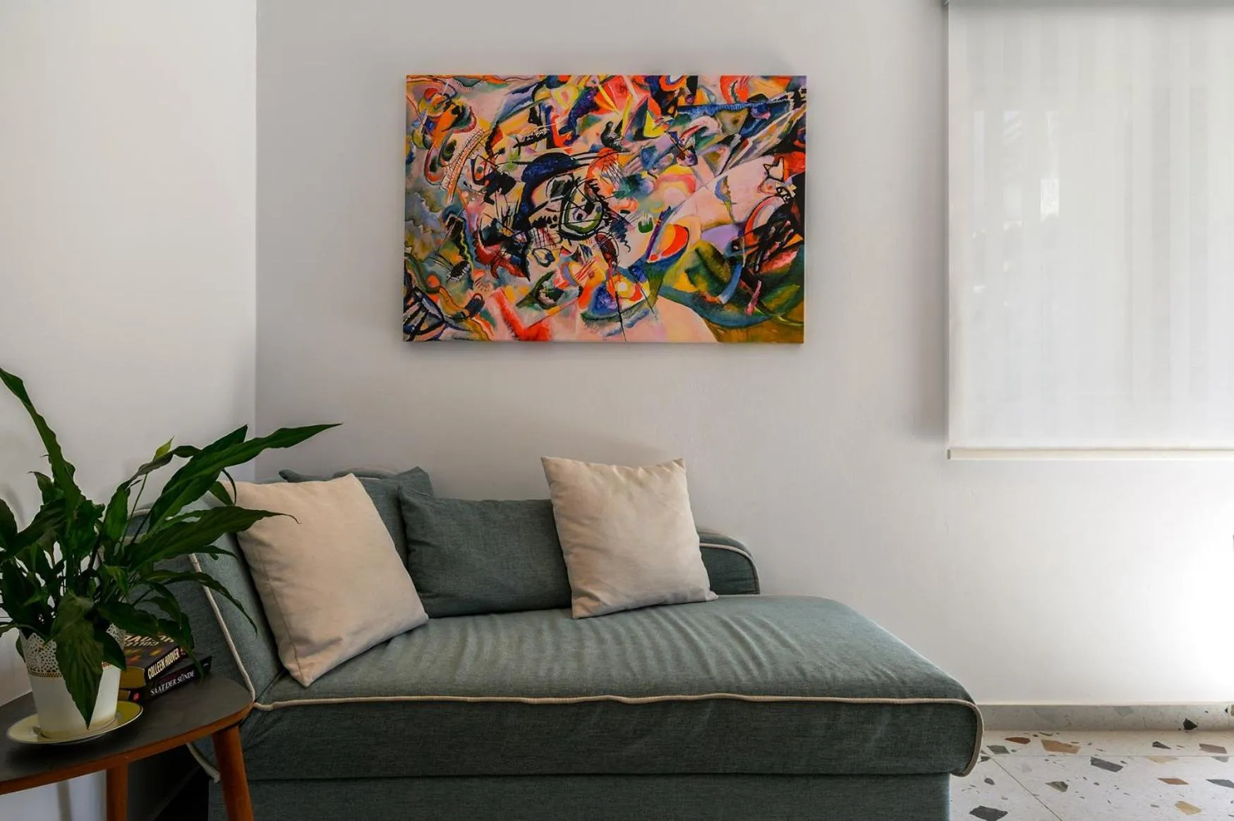 Decorative detail in Blue Sky House