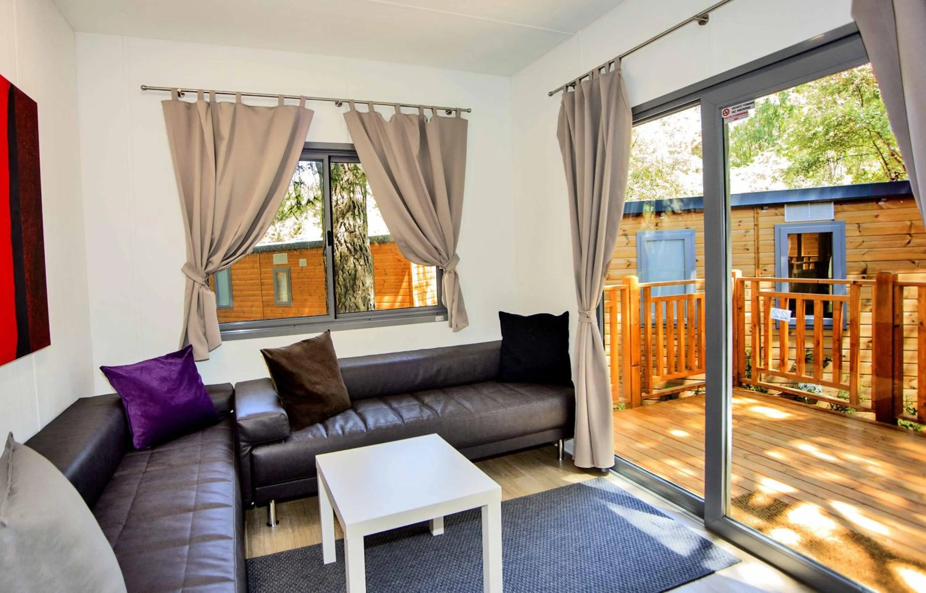 Patio in Camping Village Santapomata