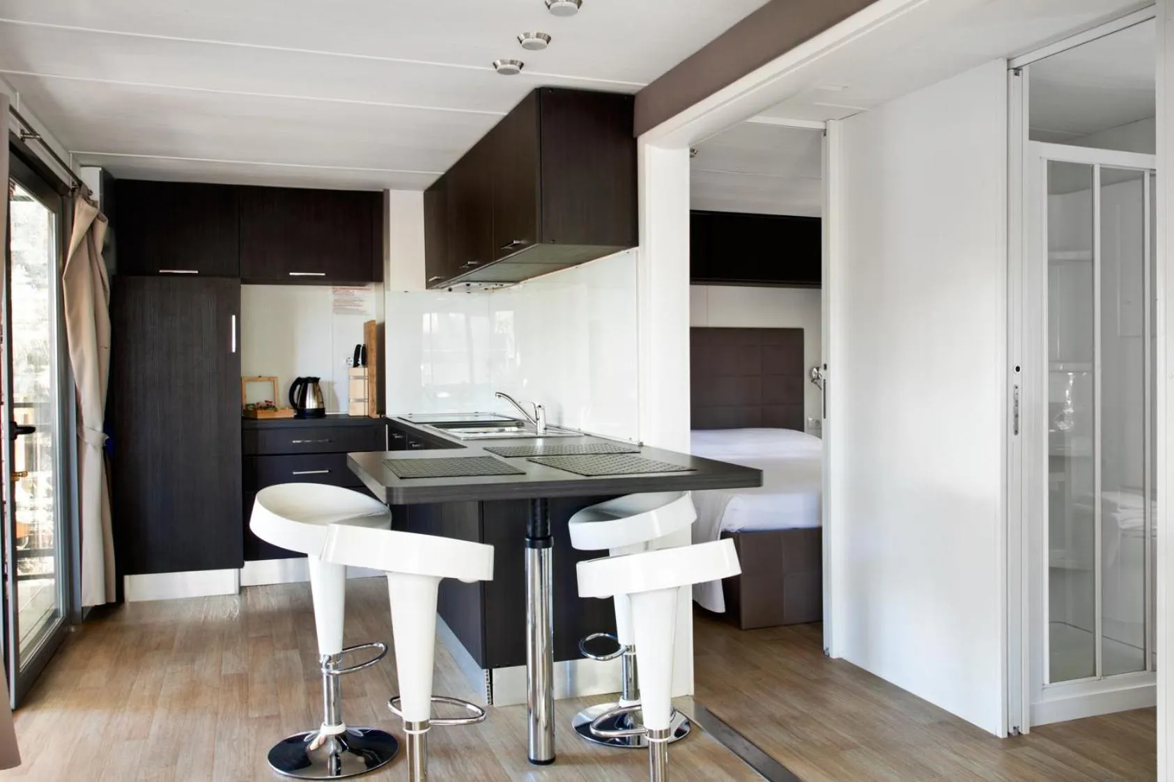 Dining area in Camping Village Santapomata