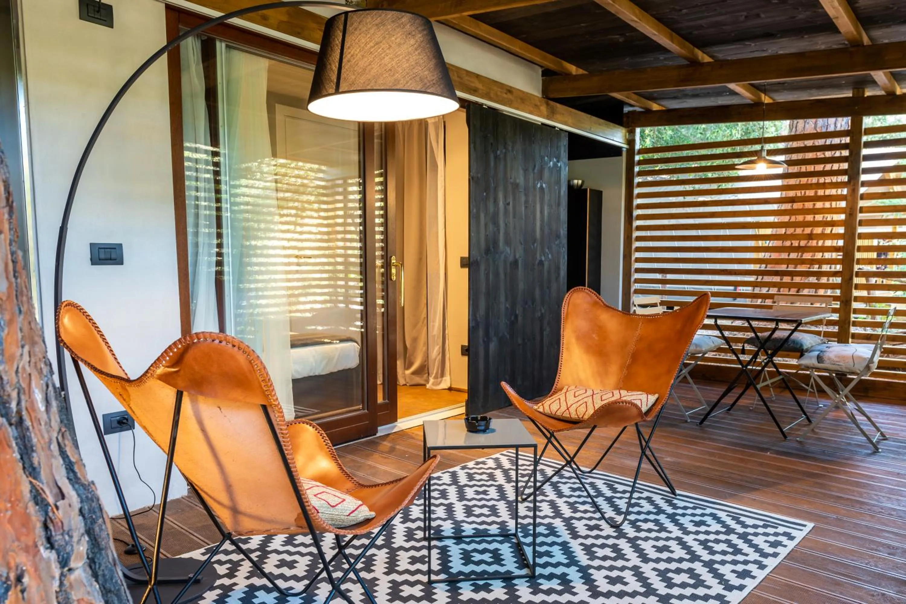 Patio in Camping Village Santapomata