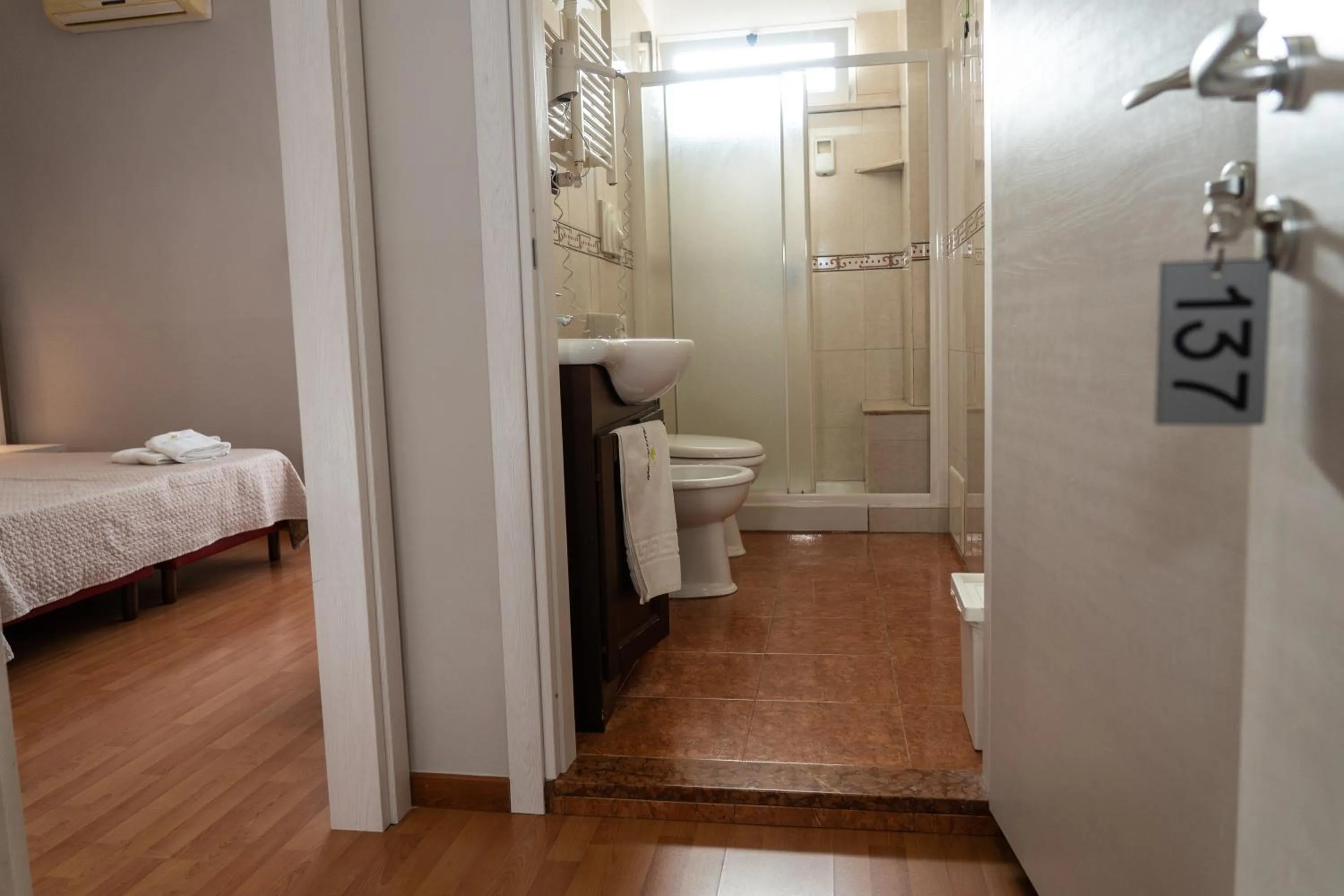 Bathroom in Hotel Il Quadrifoglio