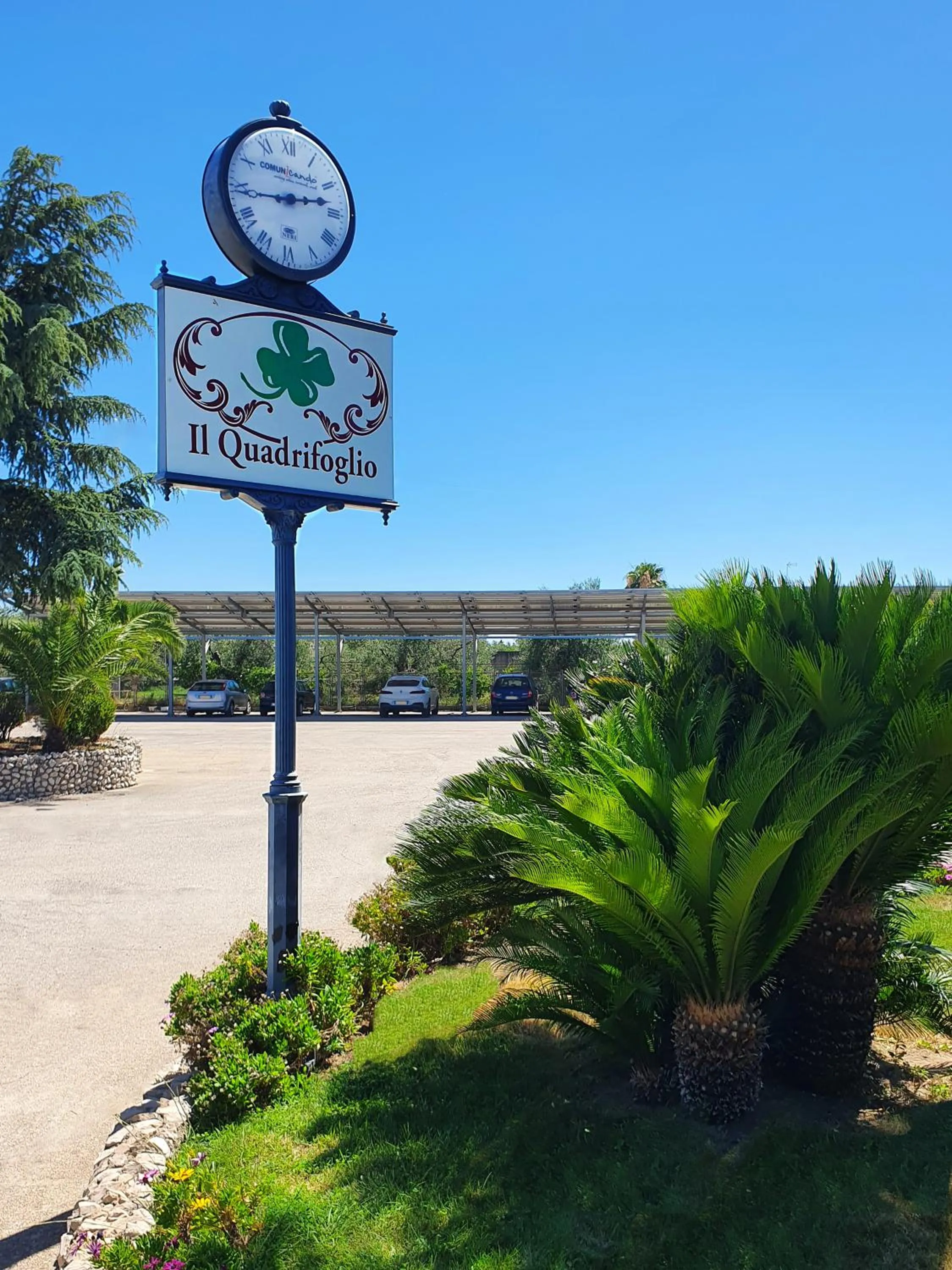 Garden in Hotel Il Quadrifoglio