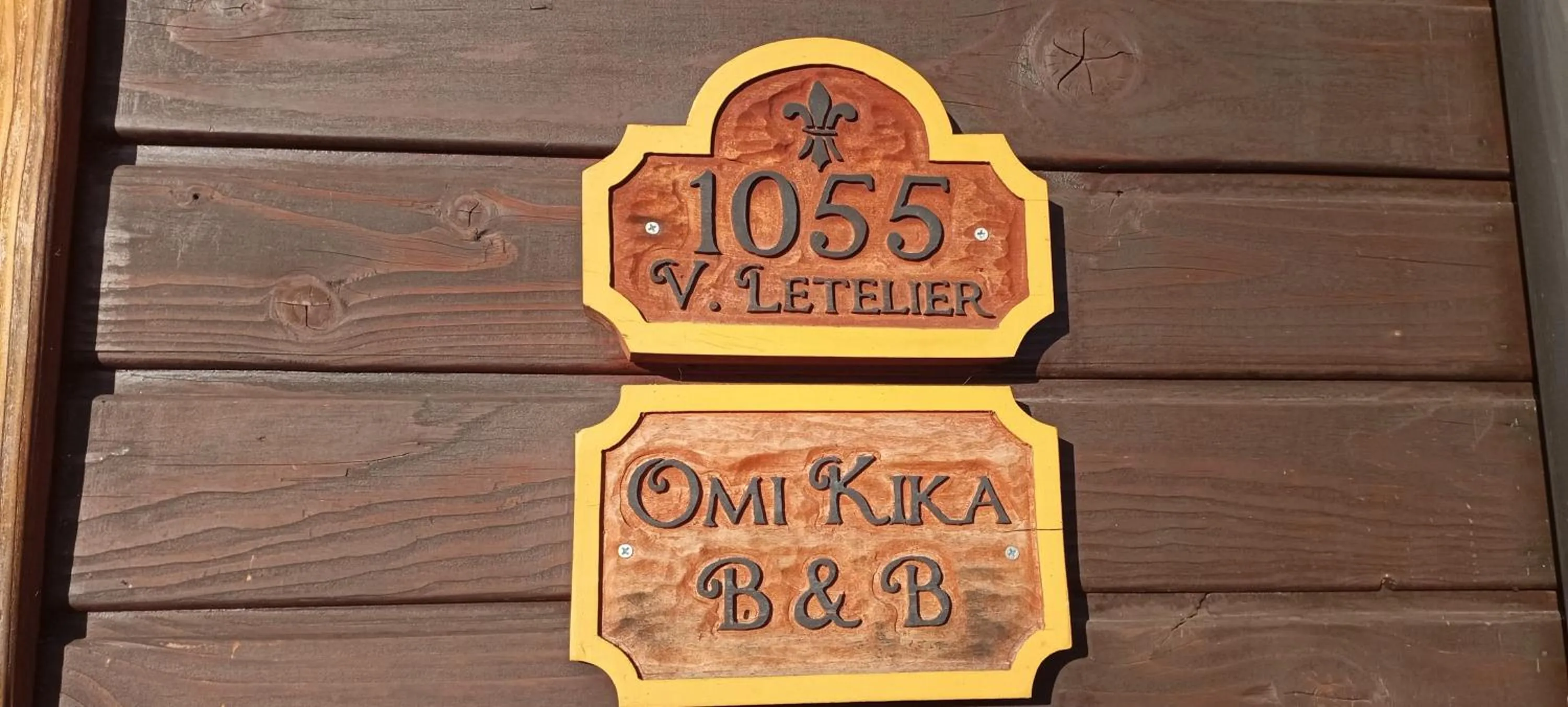 Property building in Omi Kika B&B