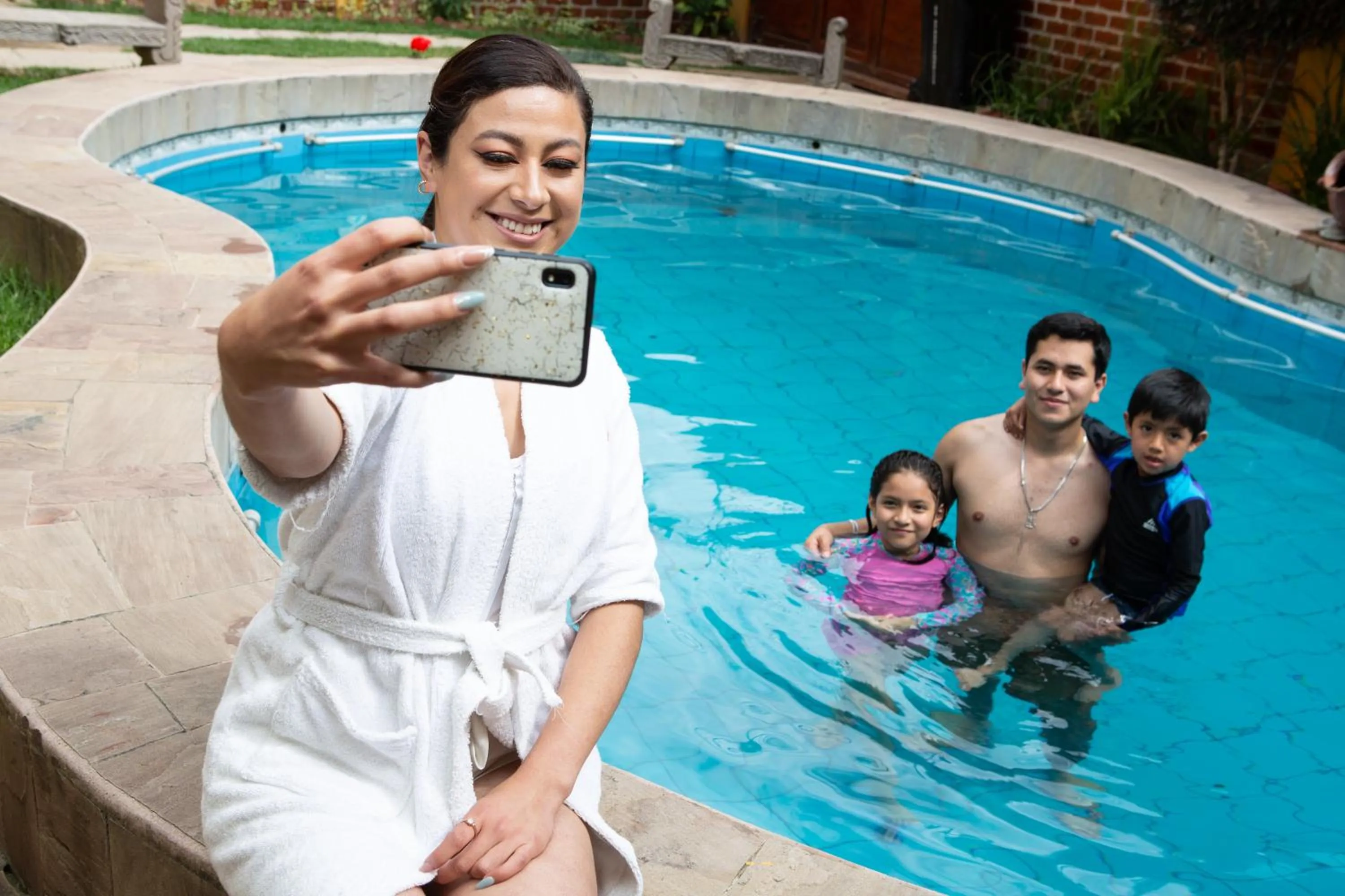 Swimming pool in Hotel Serra Nova