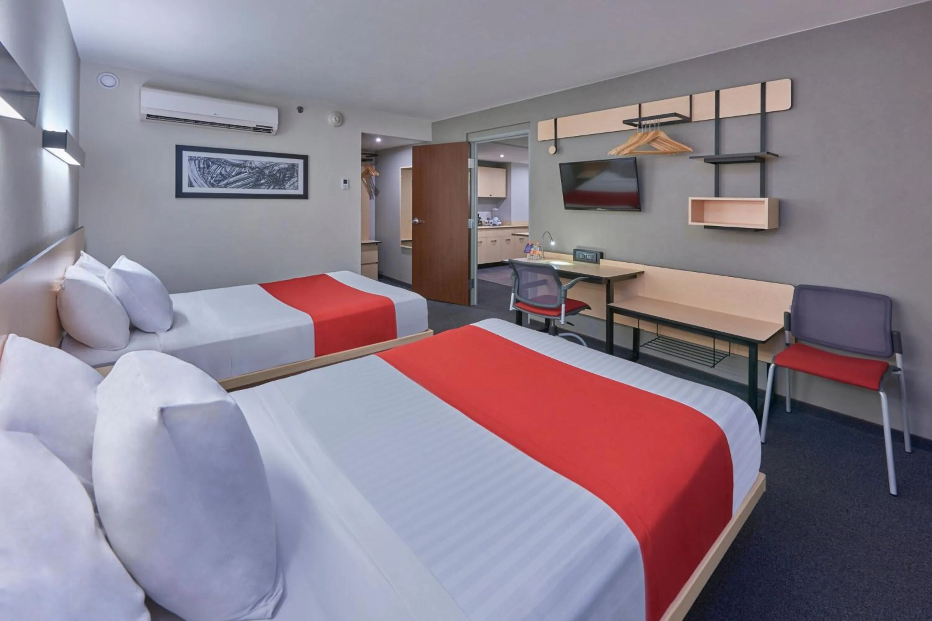 Bedroom, Bed in City Express by Marriott Cananea