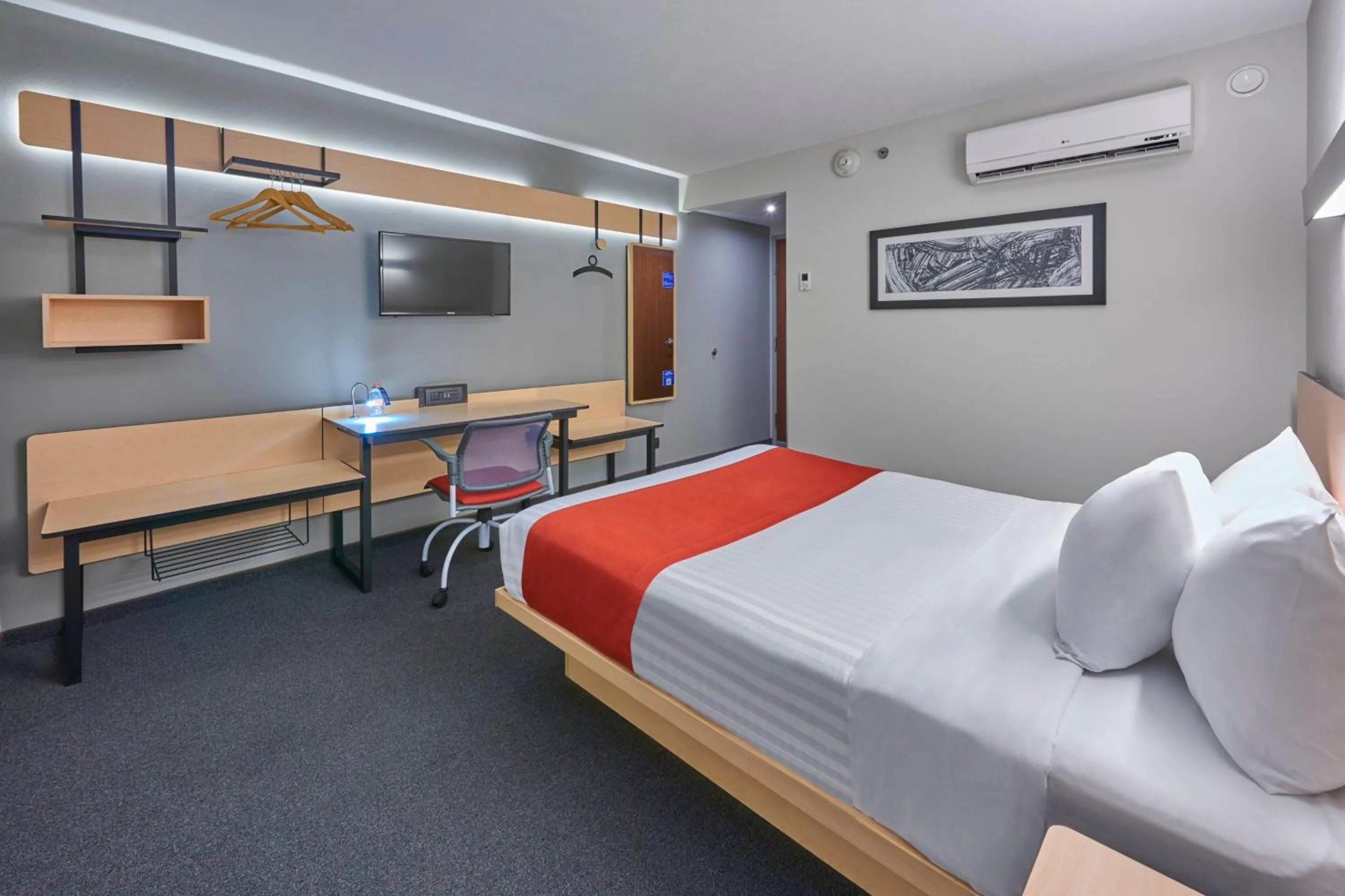 Bedroom, Bed in City Express by Marriott Irapuato Norte