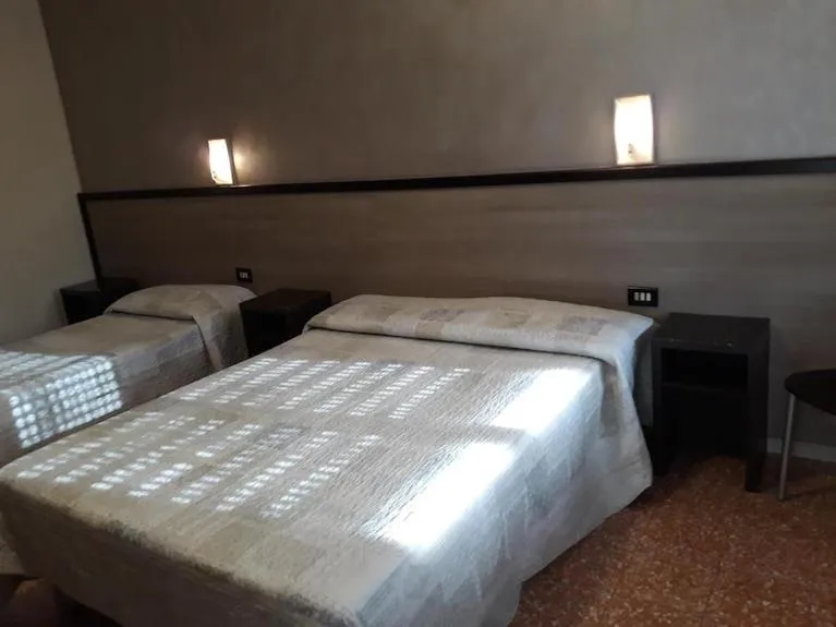 Bed in Hotel Salus