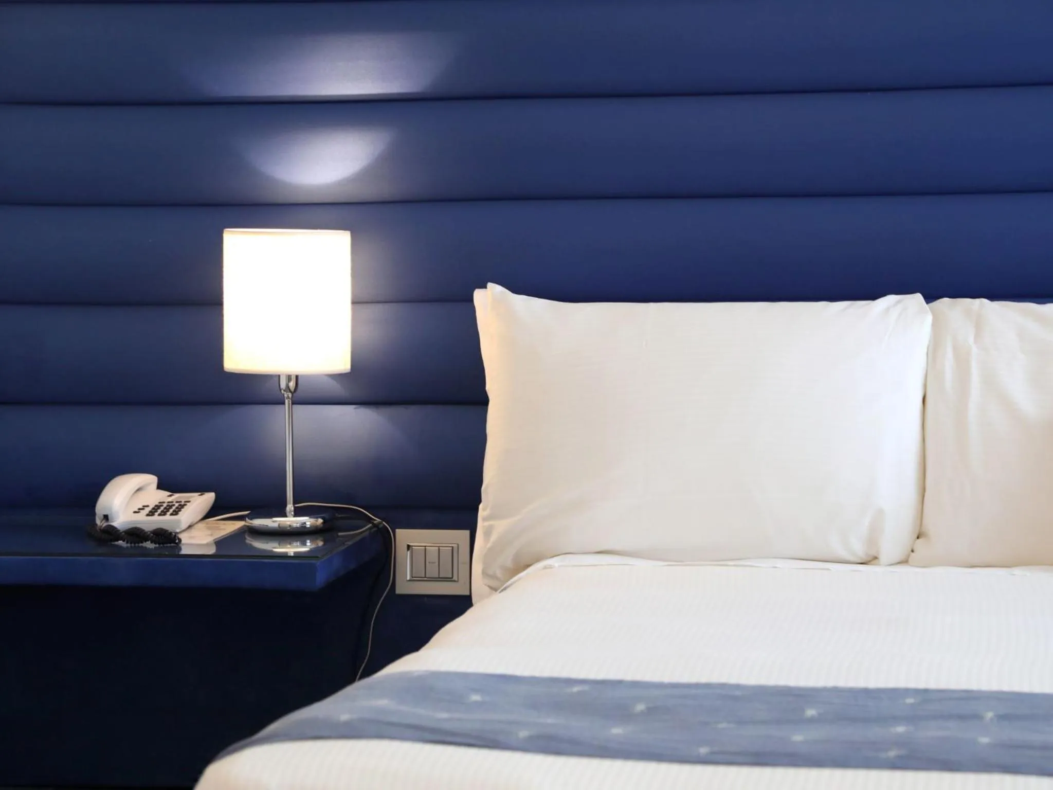 Decorative detail, Bed in Hotel Villa