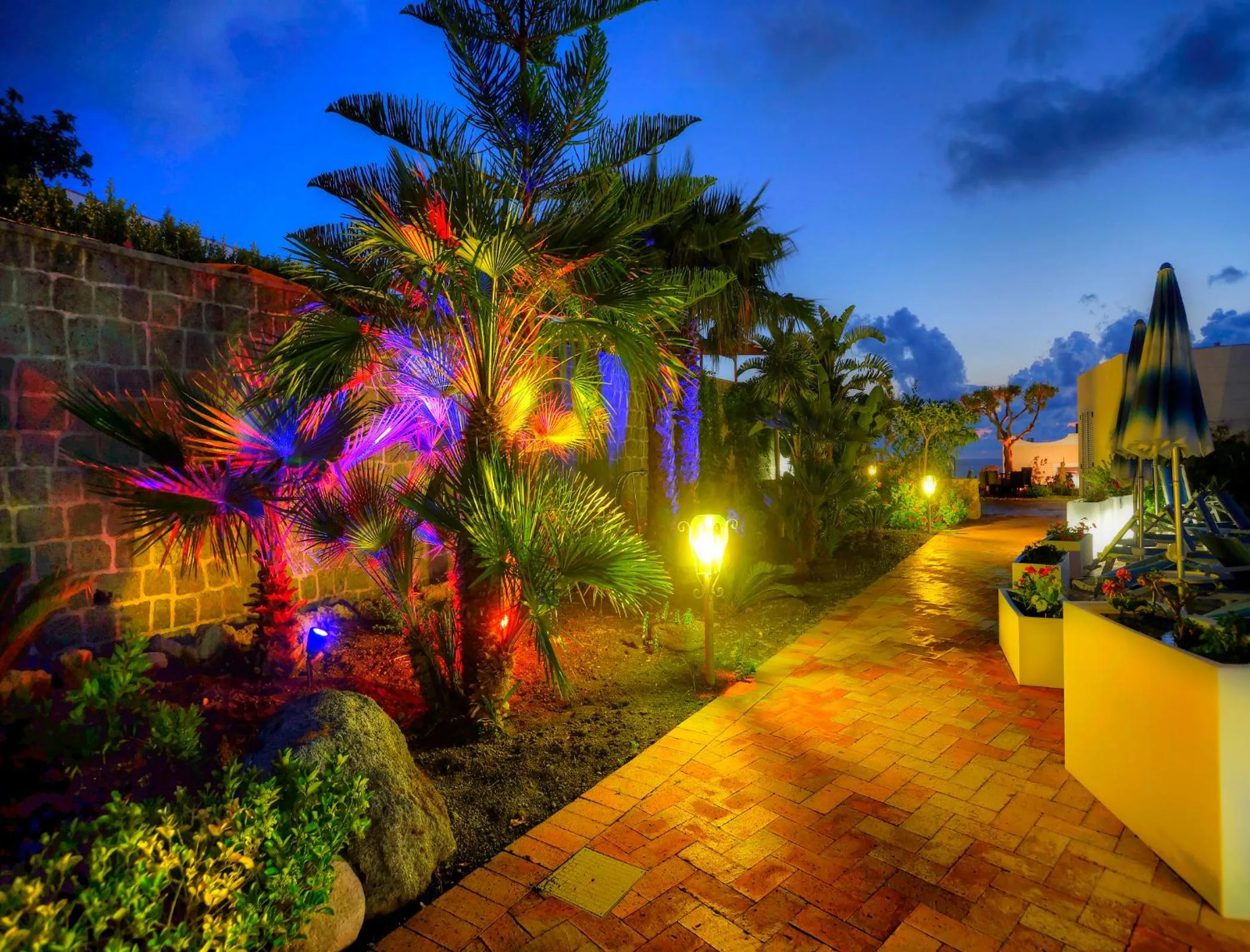 Garden in Hotel Imperamare