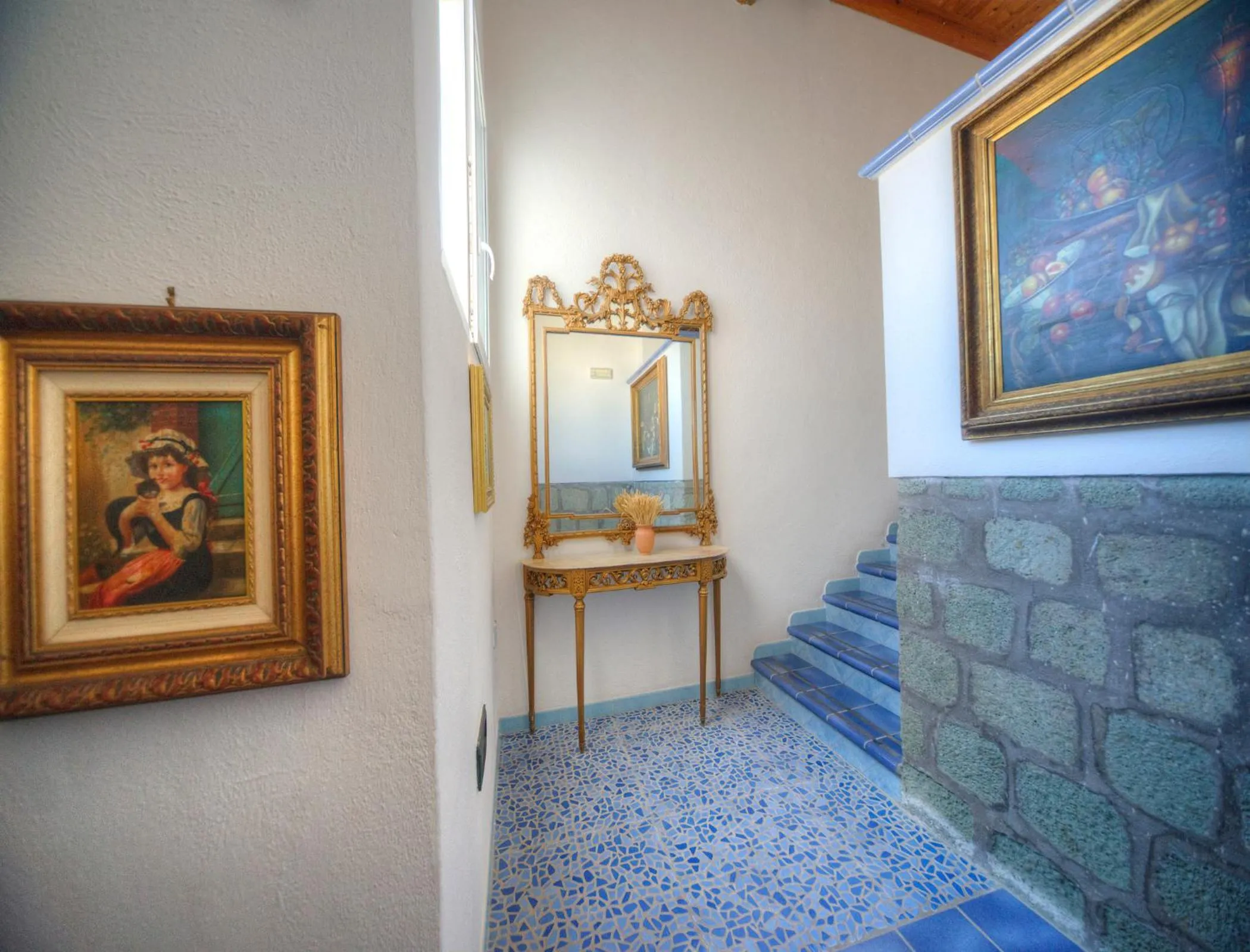 Decorative detail, Seating Area in Hotel Imperamare