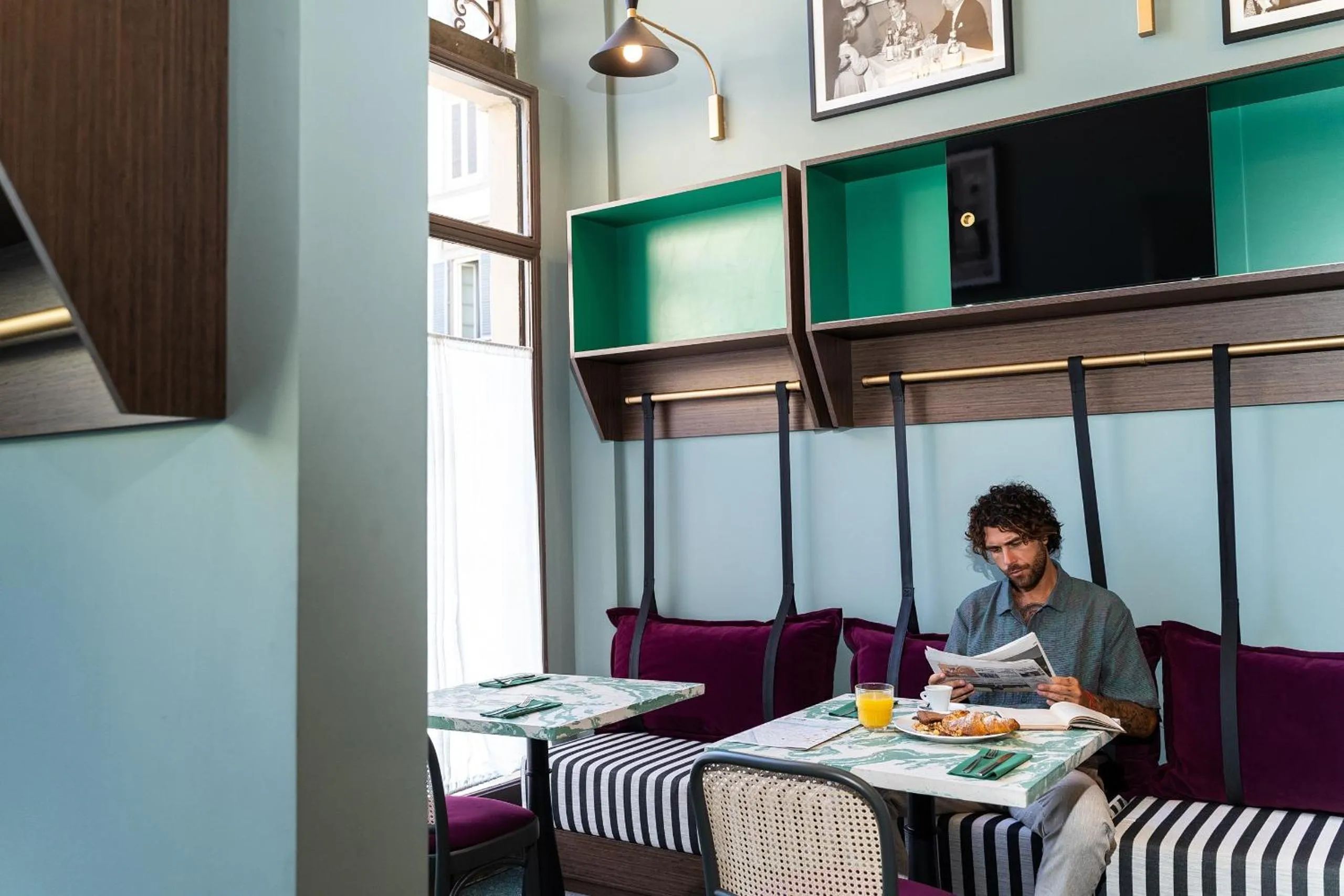 Breakfast in Room Mate Luca, Florence