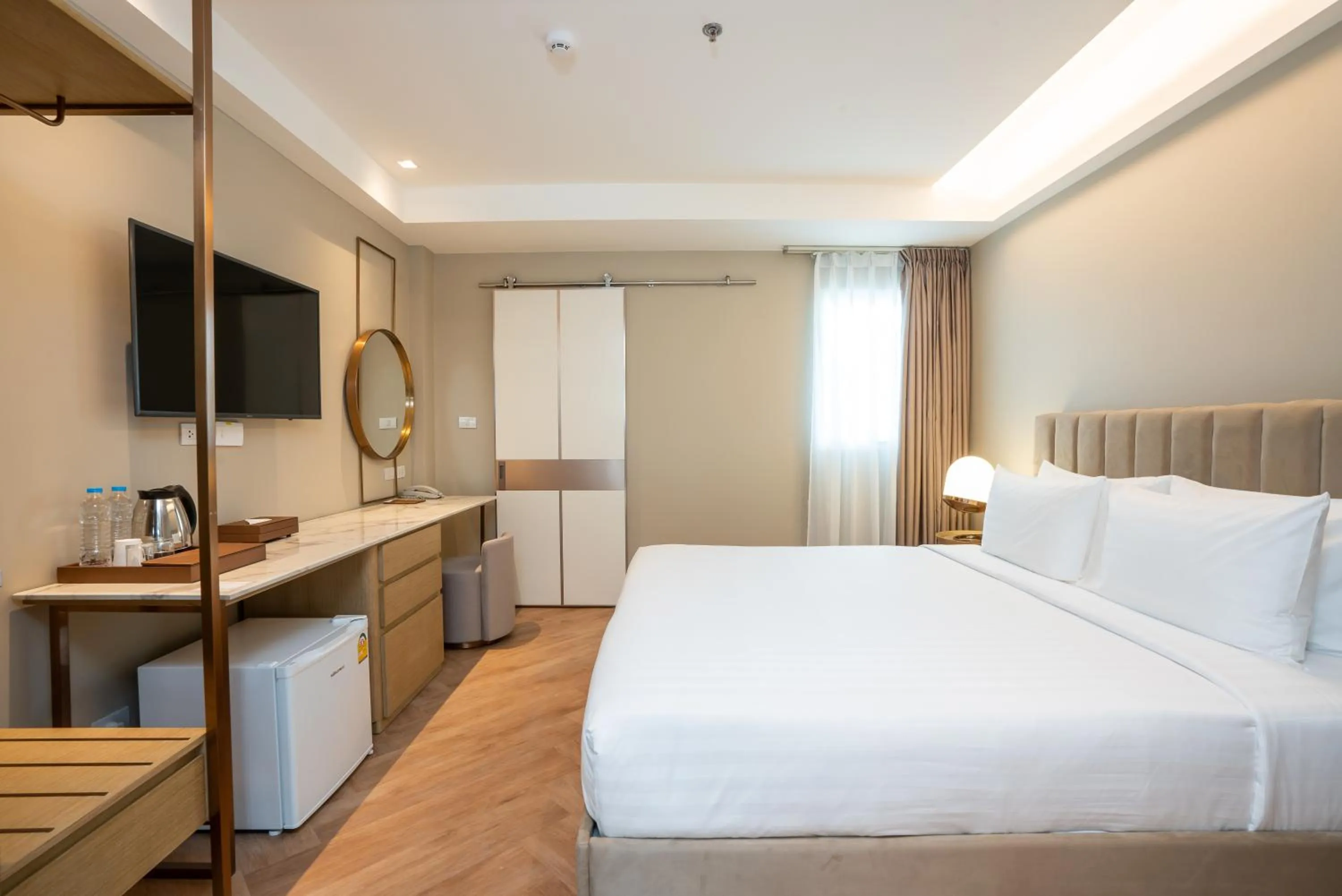 Toilet, Bed in Away Bangkok Riverside Kene