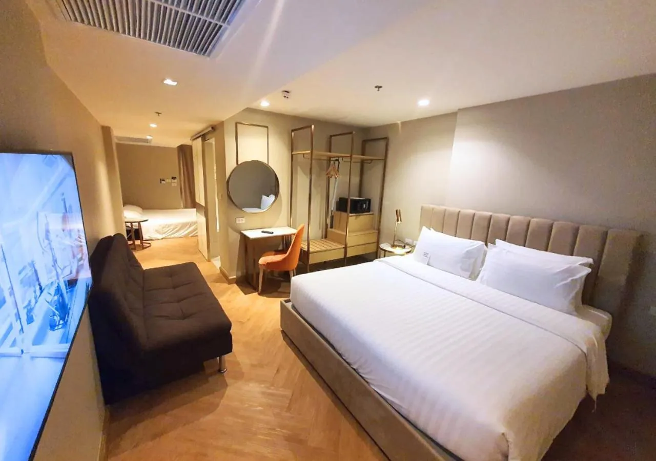 Bed in Away Bangkok Riverside Kene