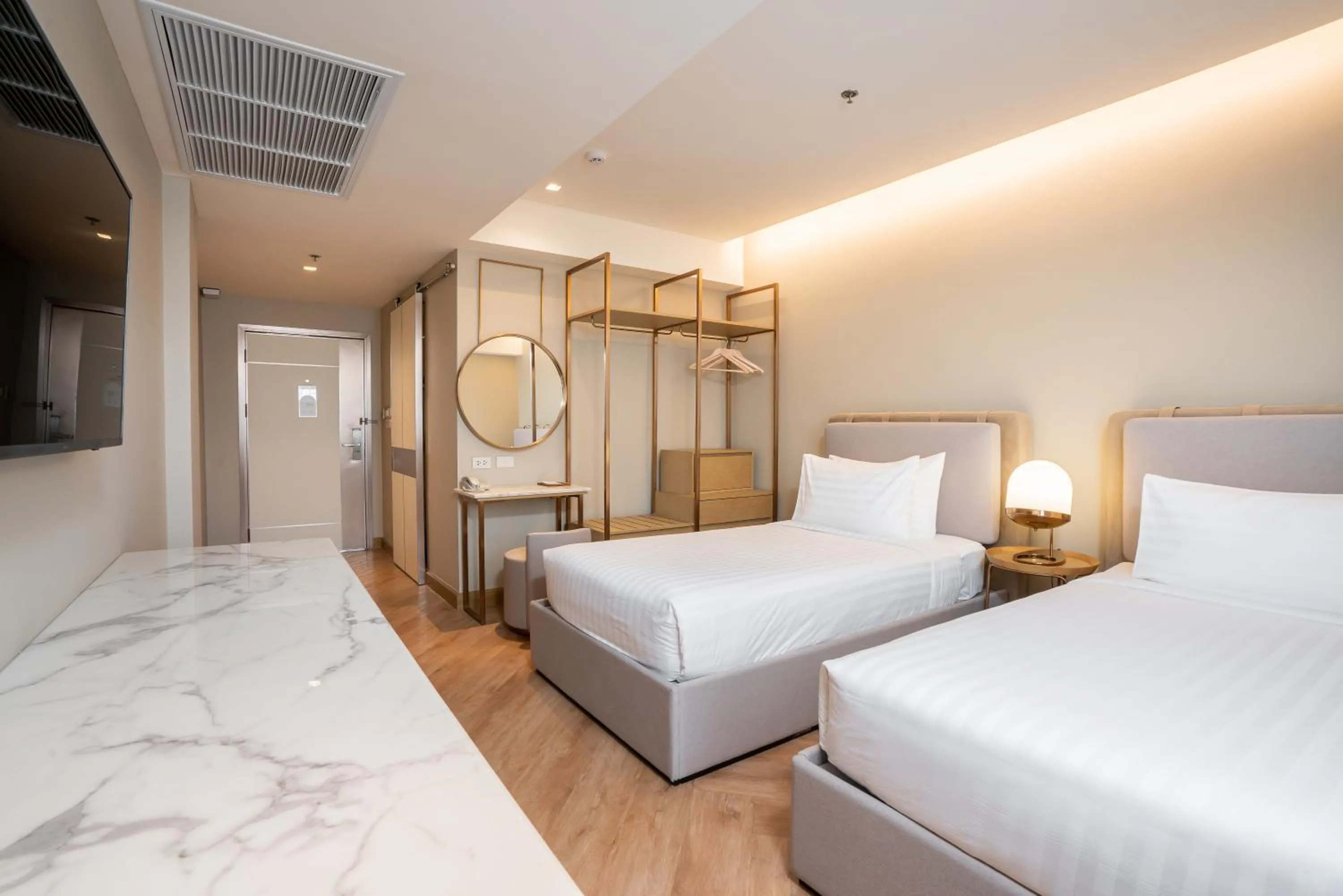 Bed in Away Bangkok Riverside Kene