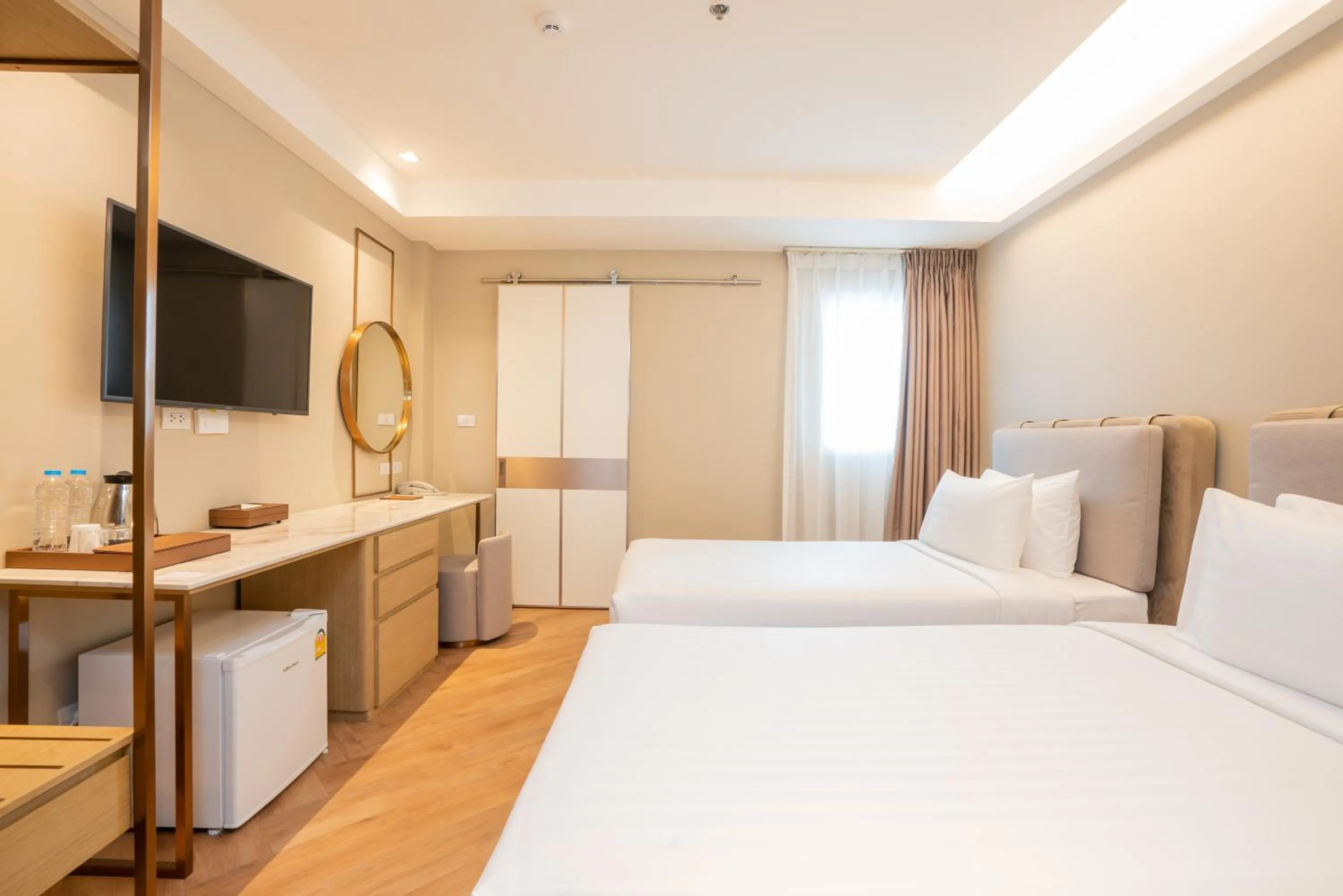 Bed in Away Bangkok Riverside Kene